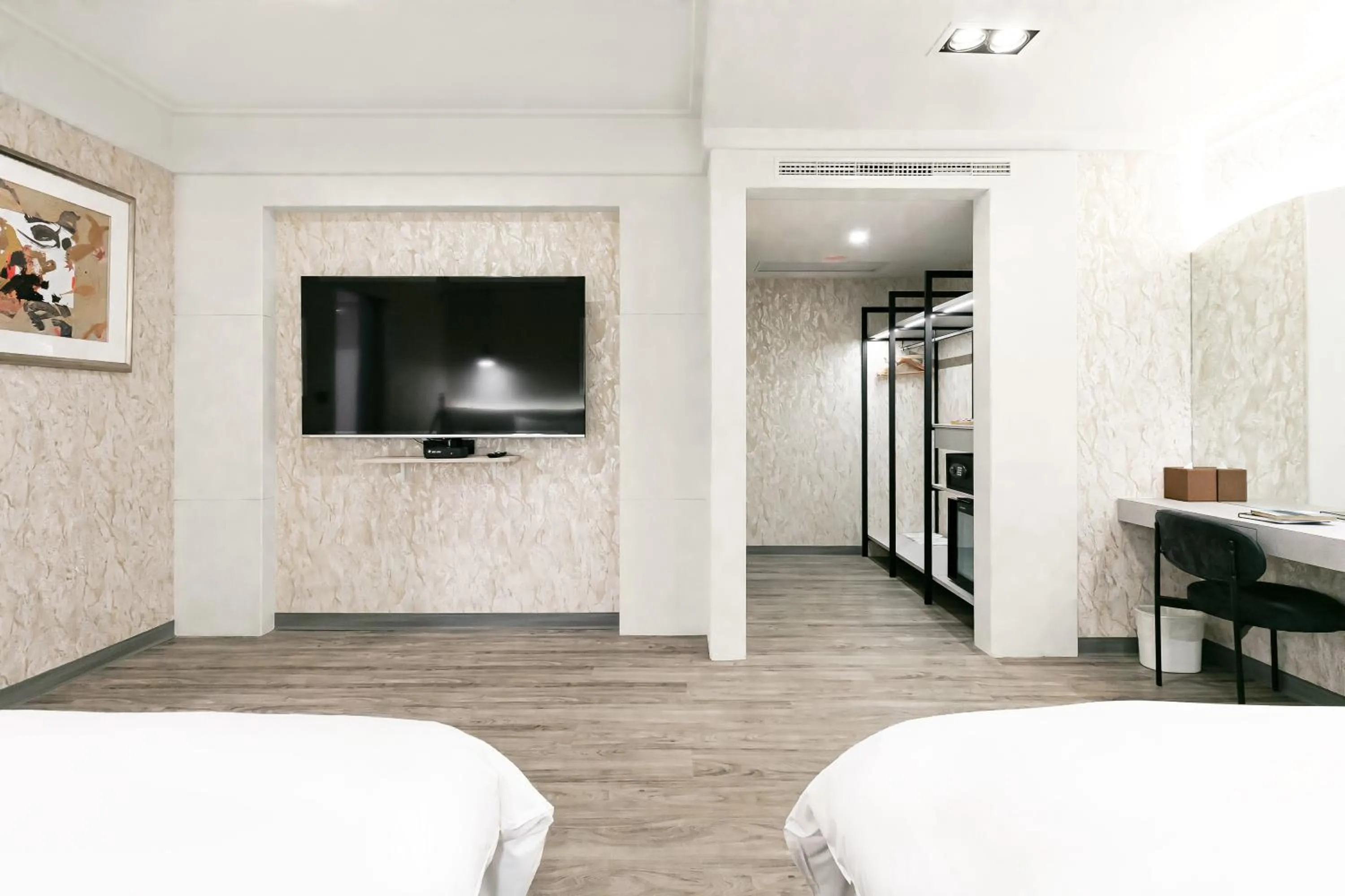 Bed in Dolamanco Hotel