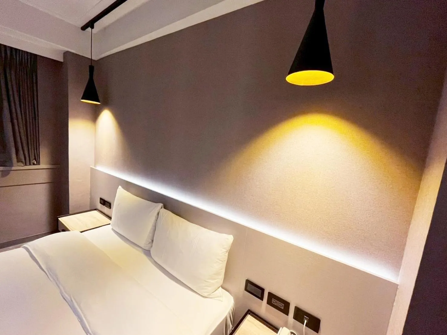 Bed in Dolamanco Hotel