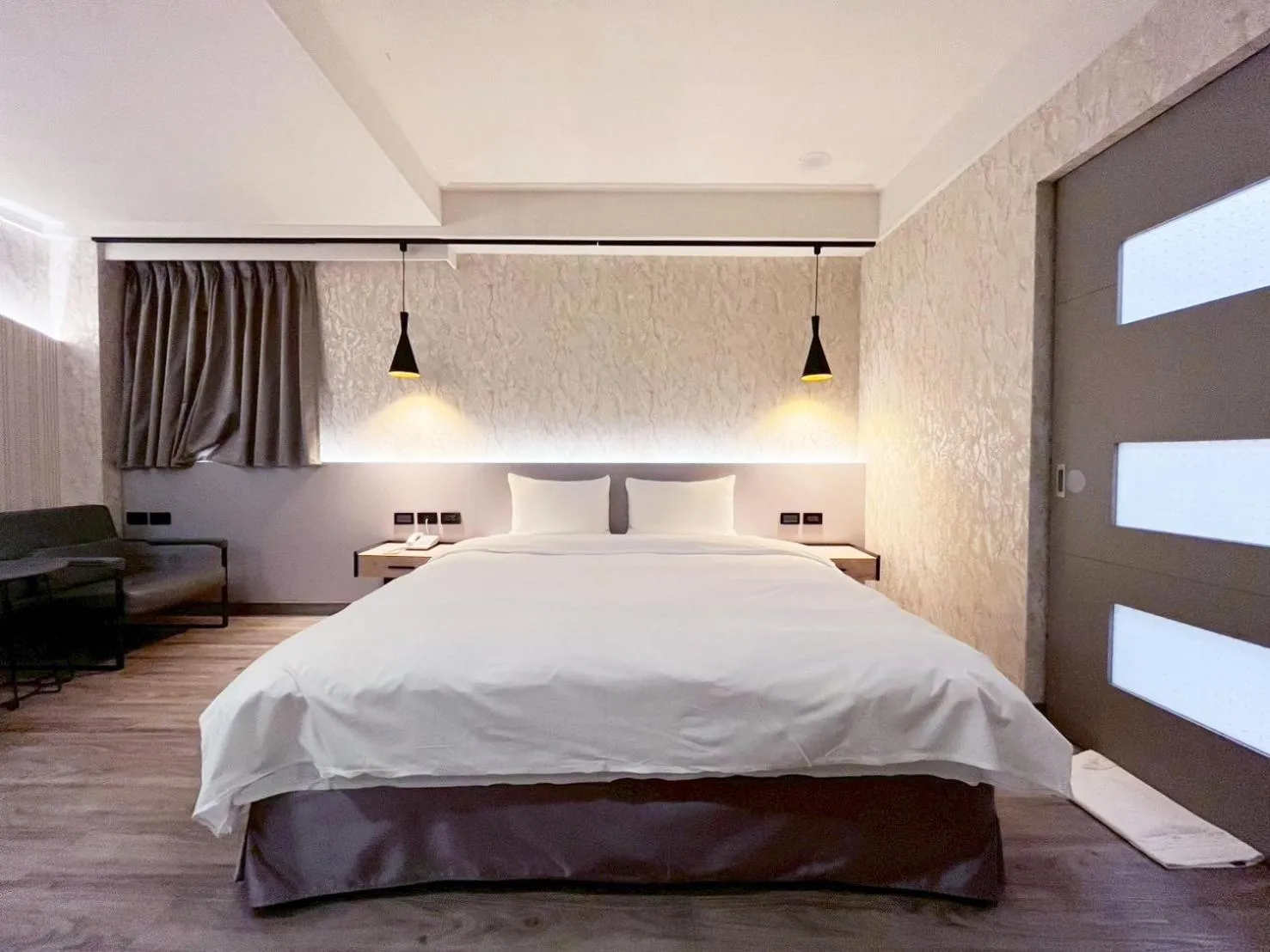 Bed in Dolamanco Hotel