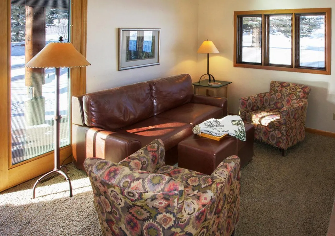 Living room in Rams Horn Village Resort