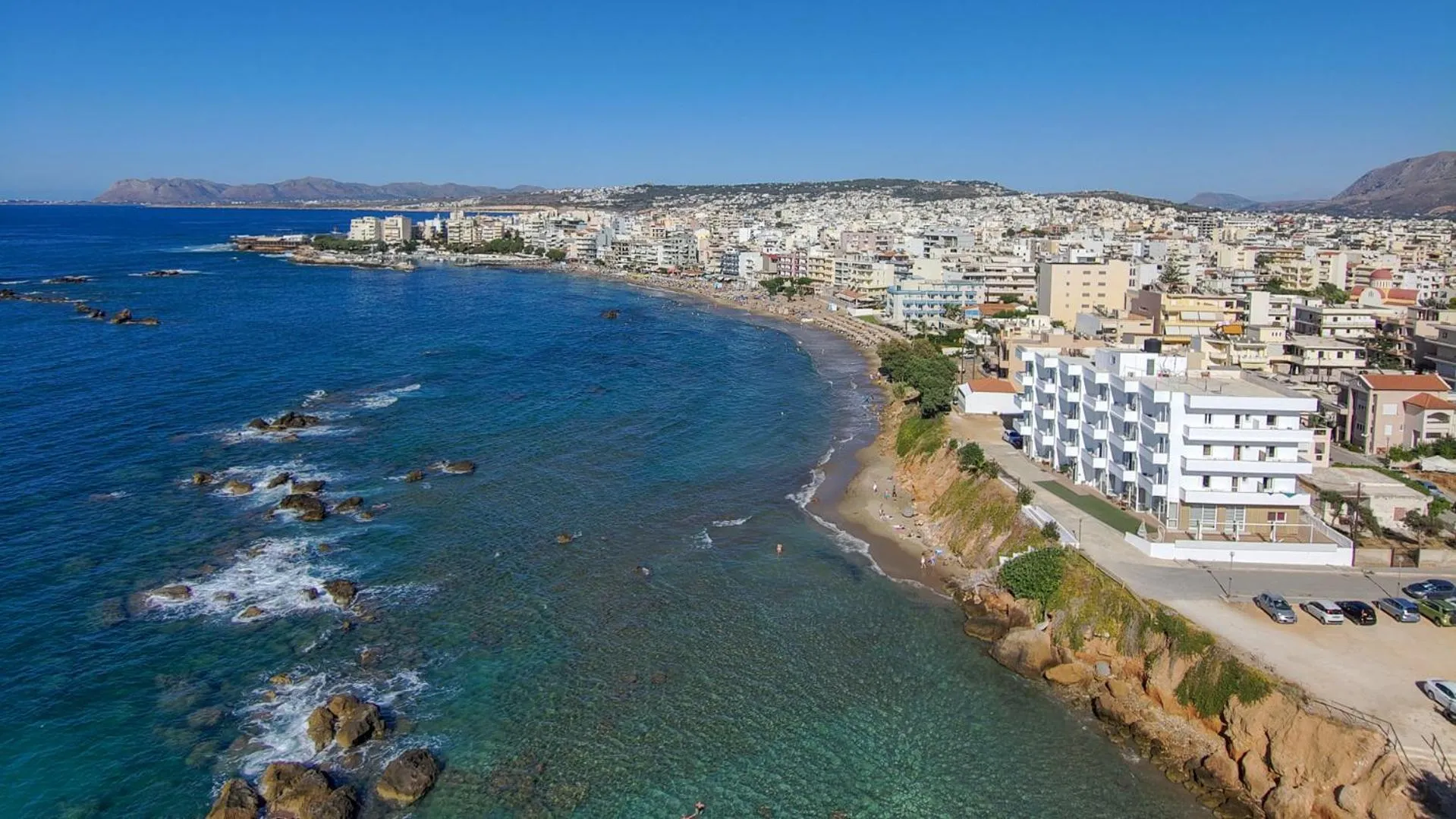 Property building in Klinakis Beach Hotel