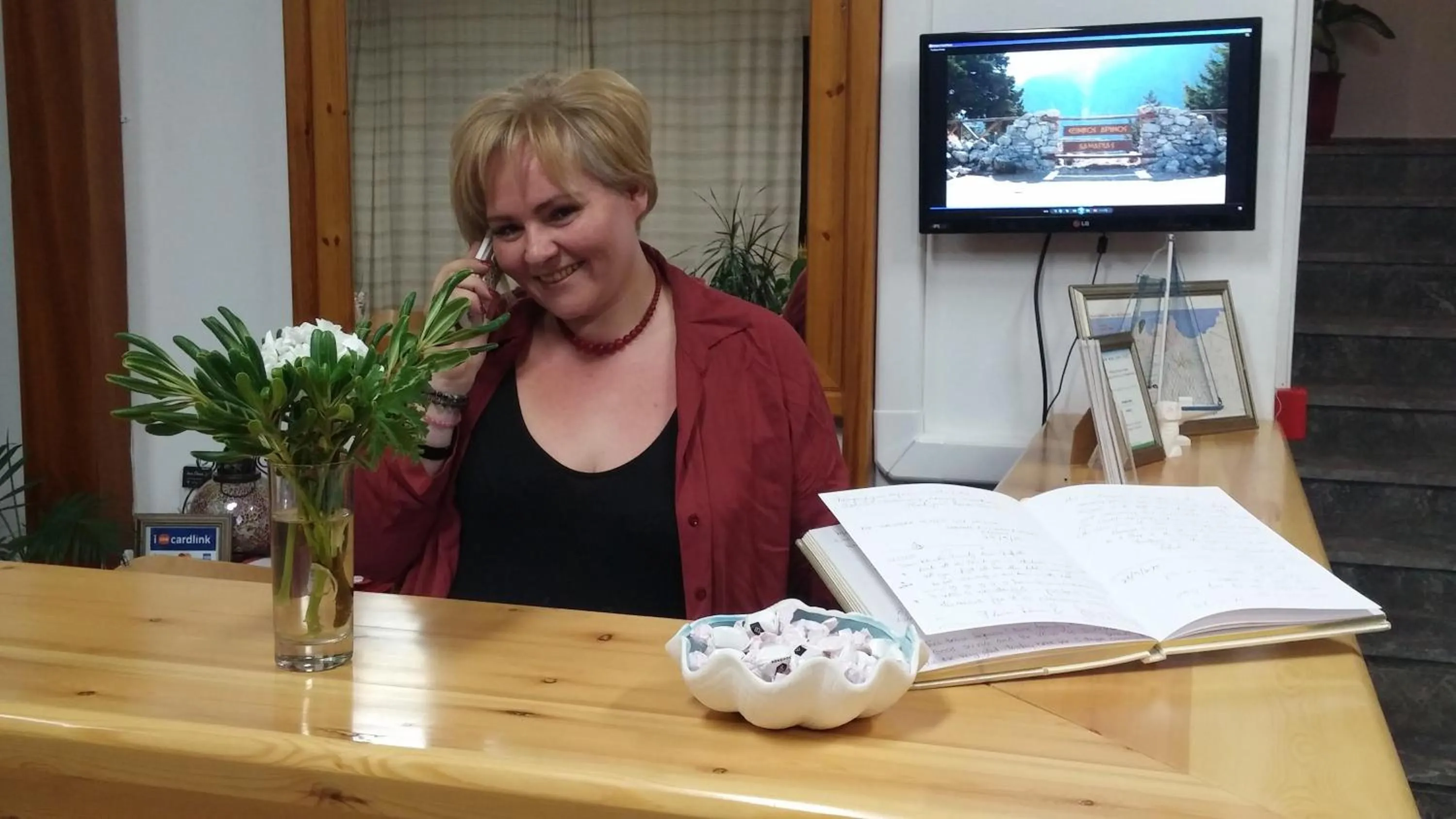 Staff in Klinakis Beach Hotel