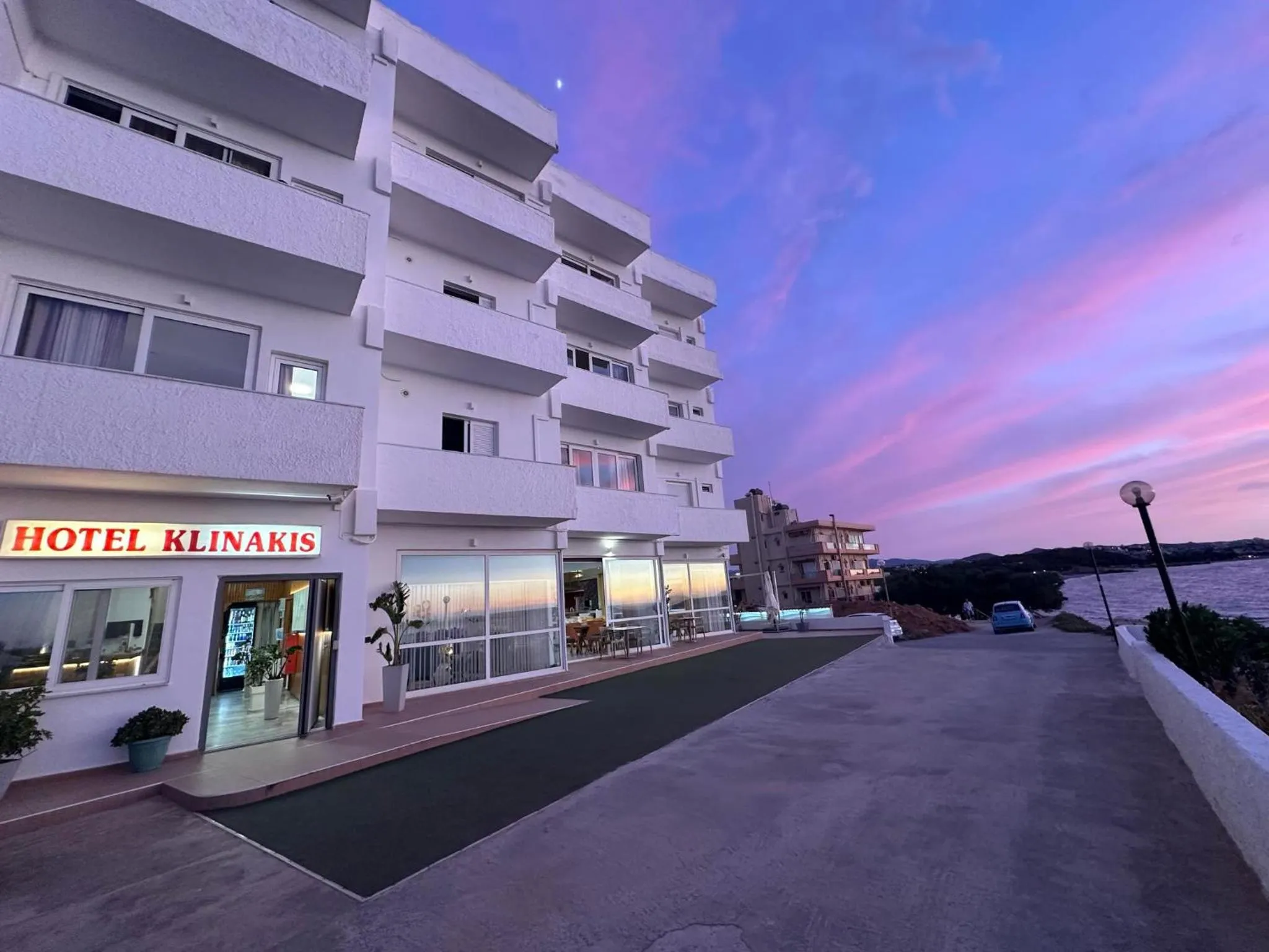 Property building in Klinakis Beach Hotel