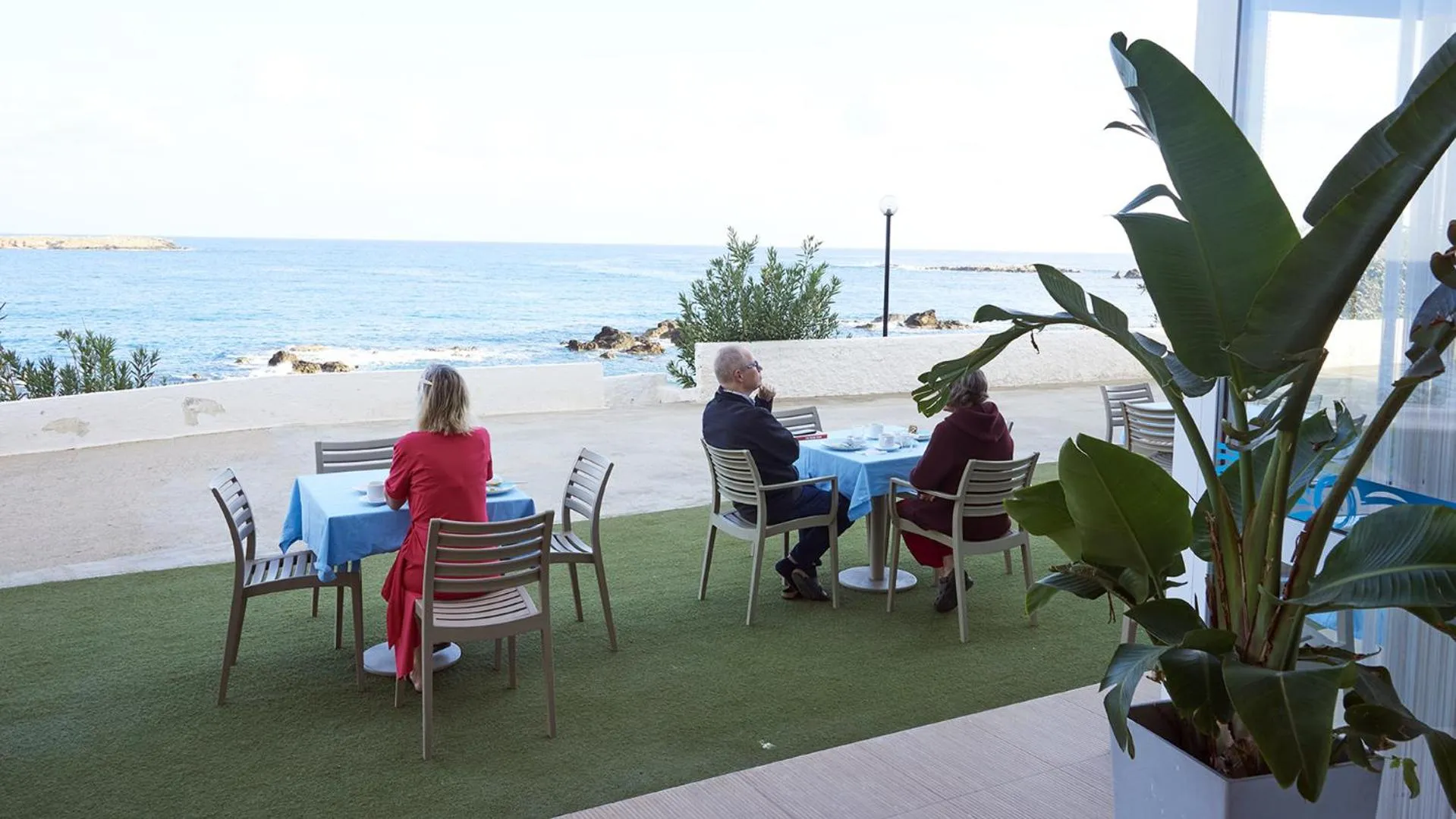 Breakfast in Klinakis Beach Hotel