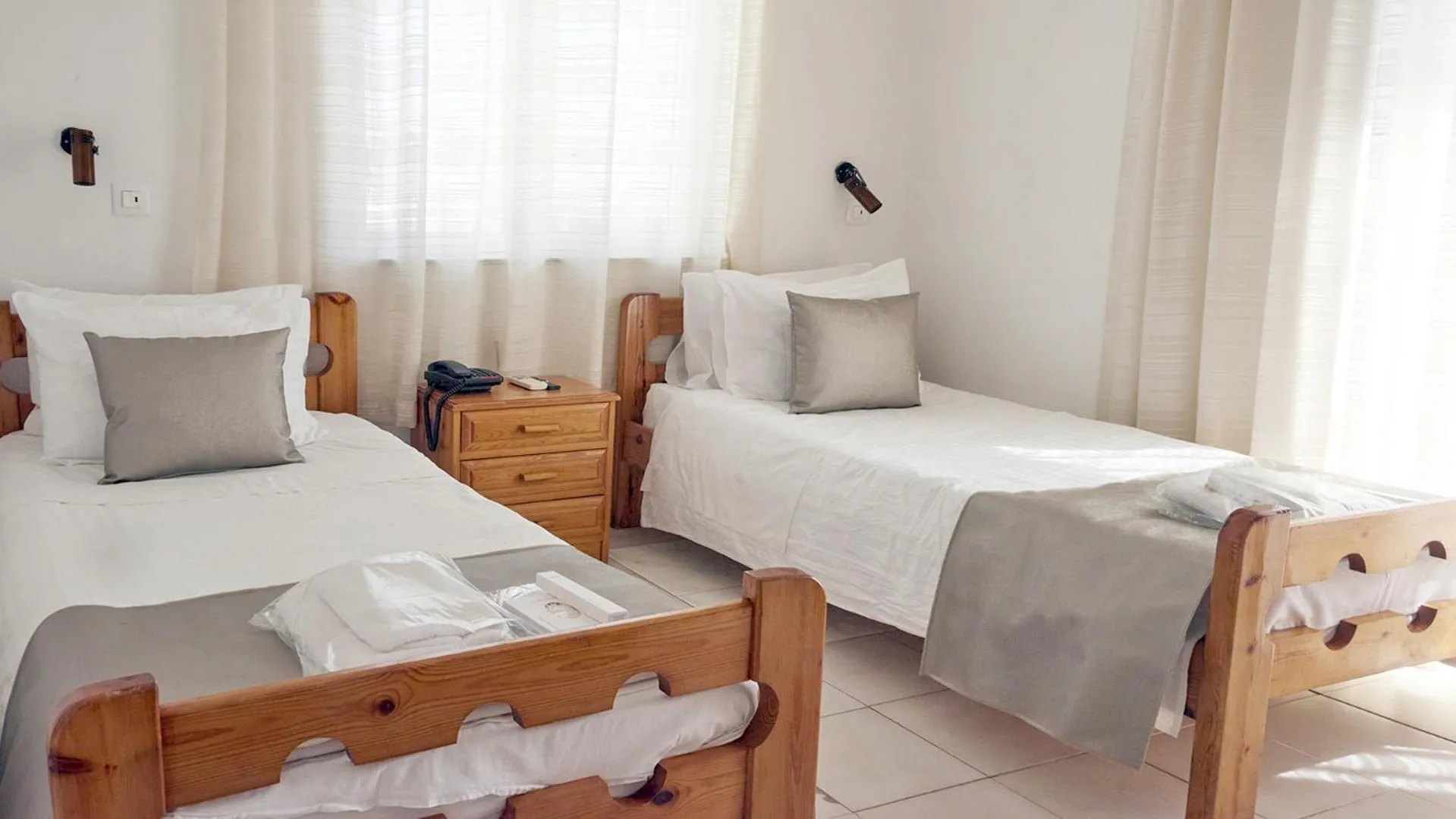 Bedroom, Bed in Klinakis Beach Hotel