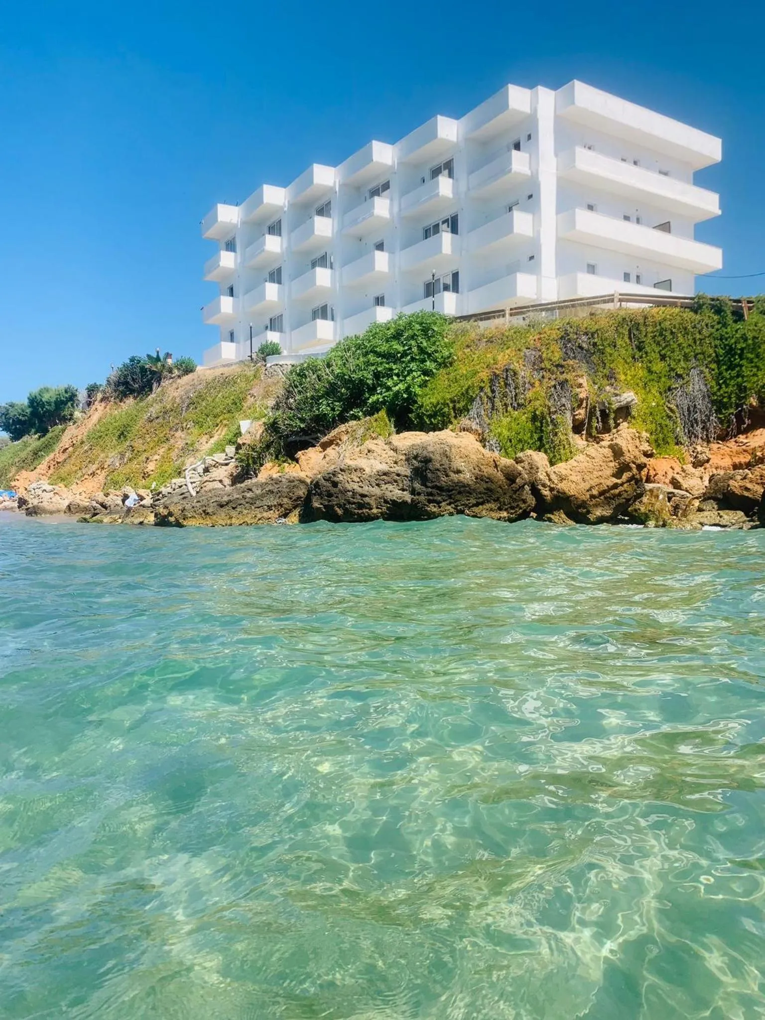 Property building in Klinakis Beach Hotel