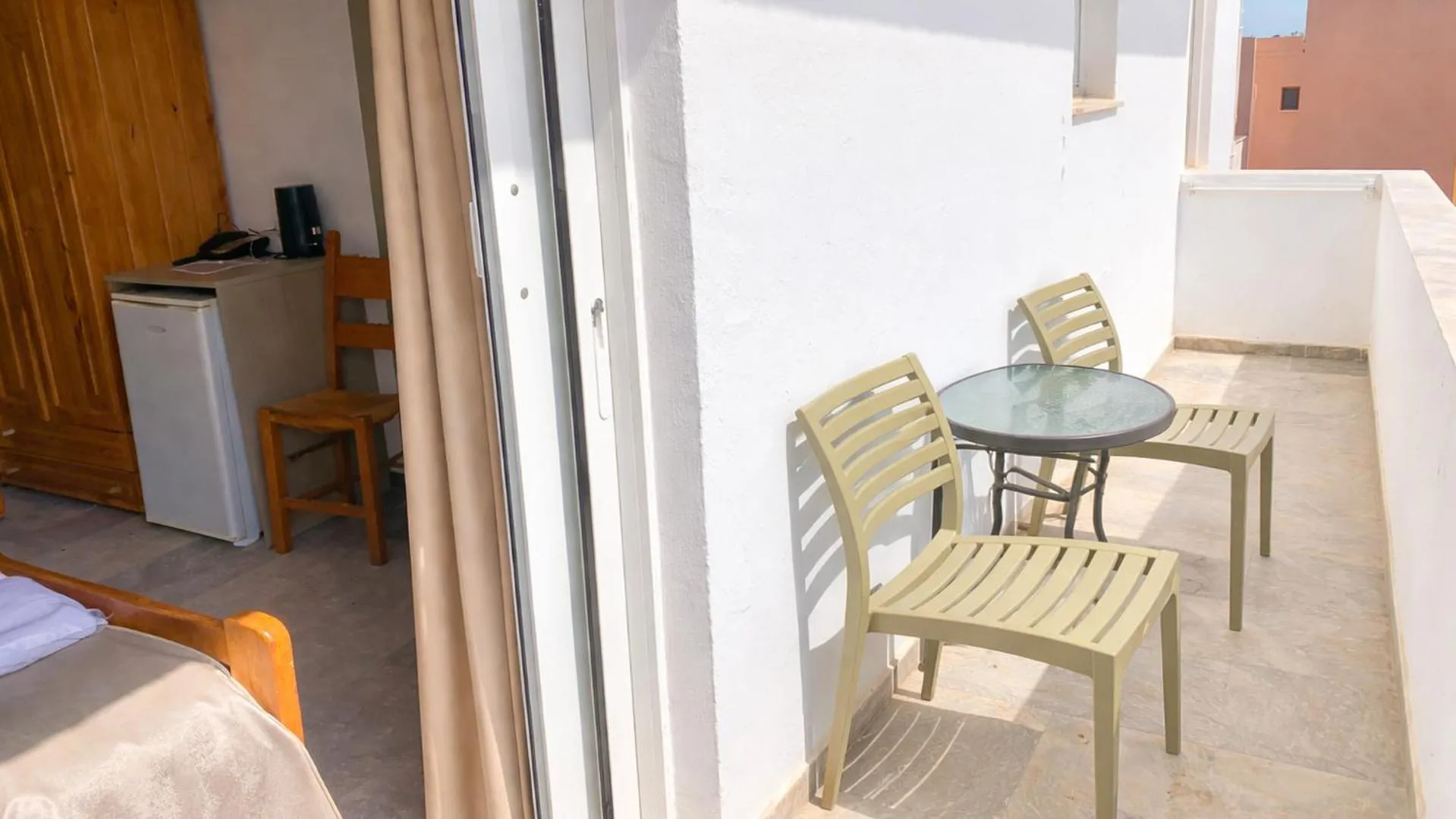 Balcony/Terrace in Klinakis Beach Hotel