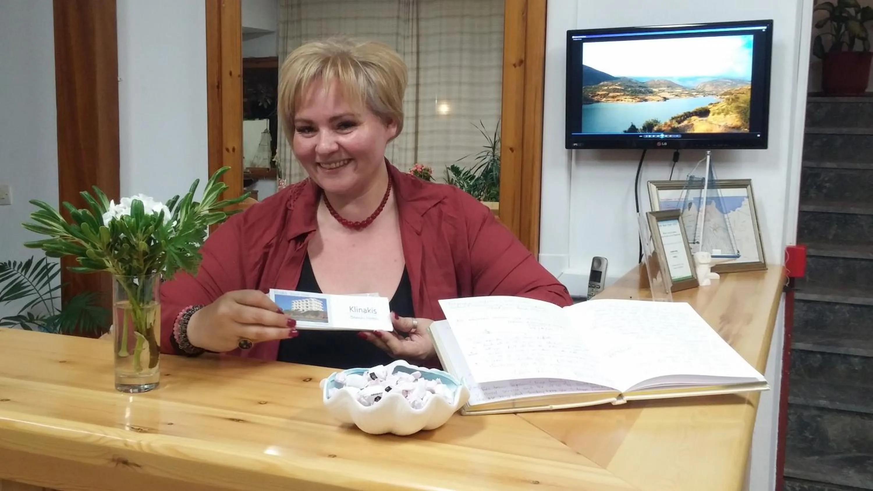 Staff in Klinakis Beach Hotel