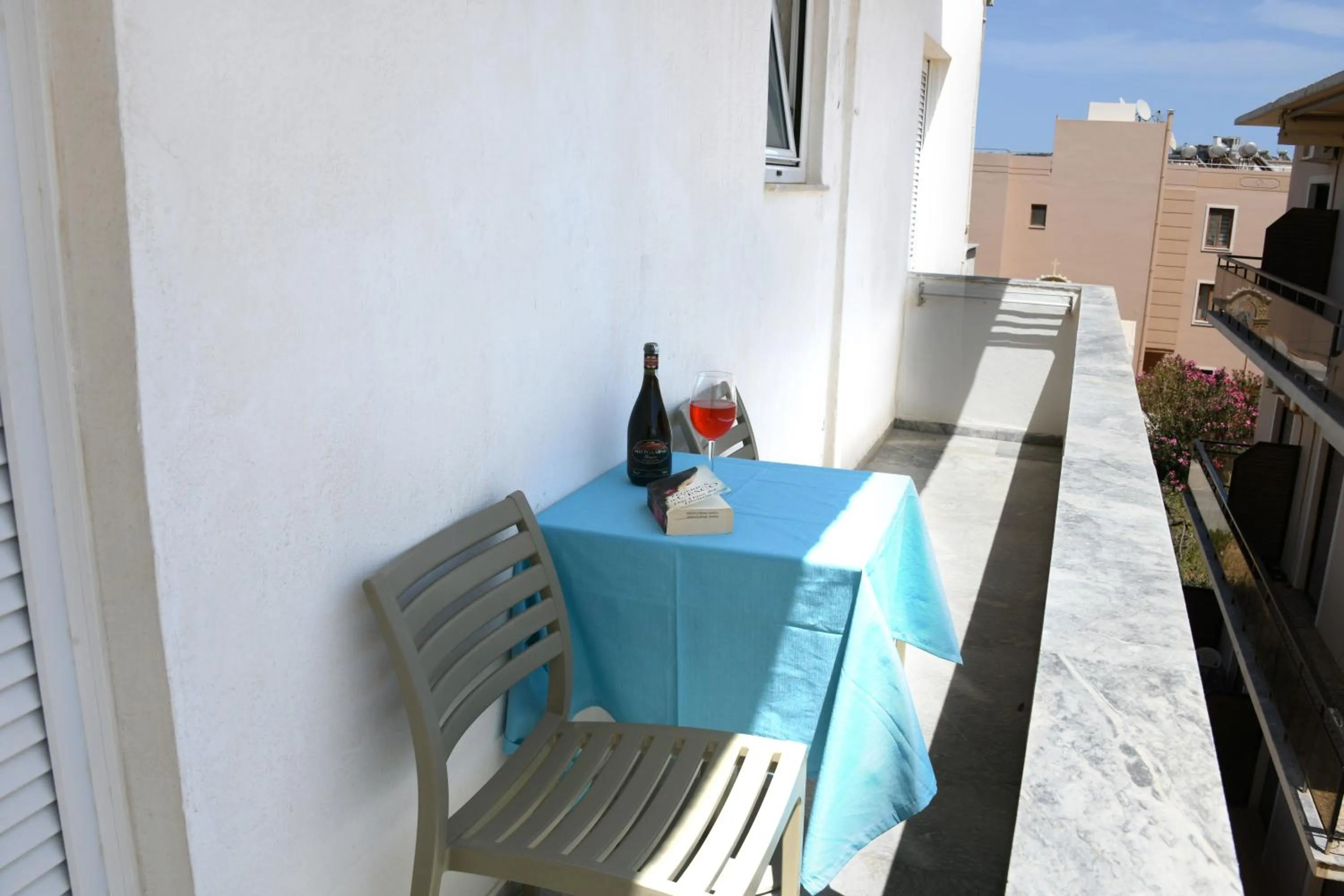 Balcony/Terrace in Klinakis Beach Hotel