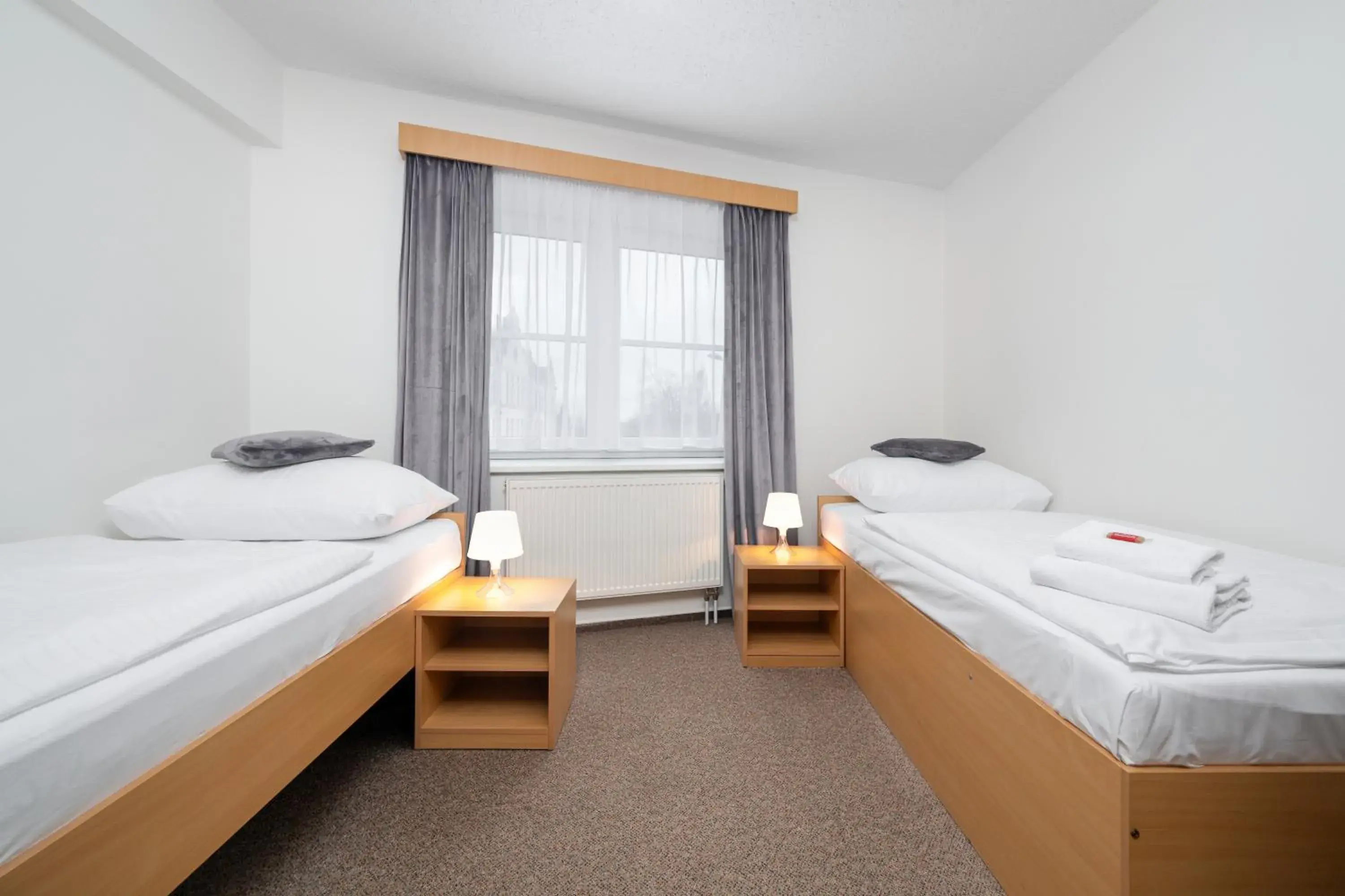 Twin Room - Disability Access in Hotel Arena Liberec Twin Room - Disability Access in Hotel Arena Liberec