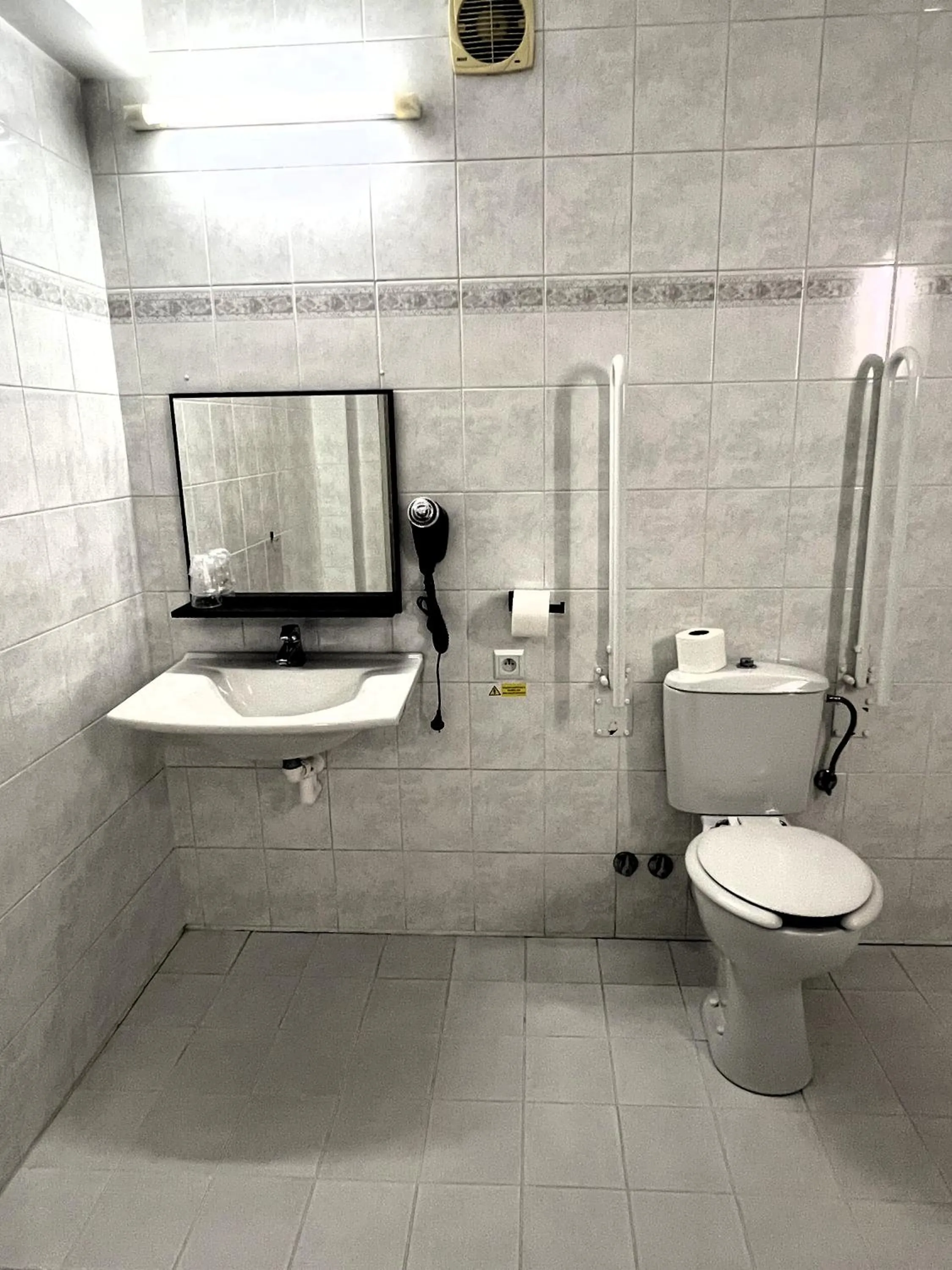 Shower in Hotel Arena Liberec