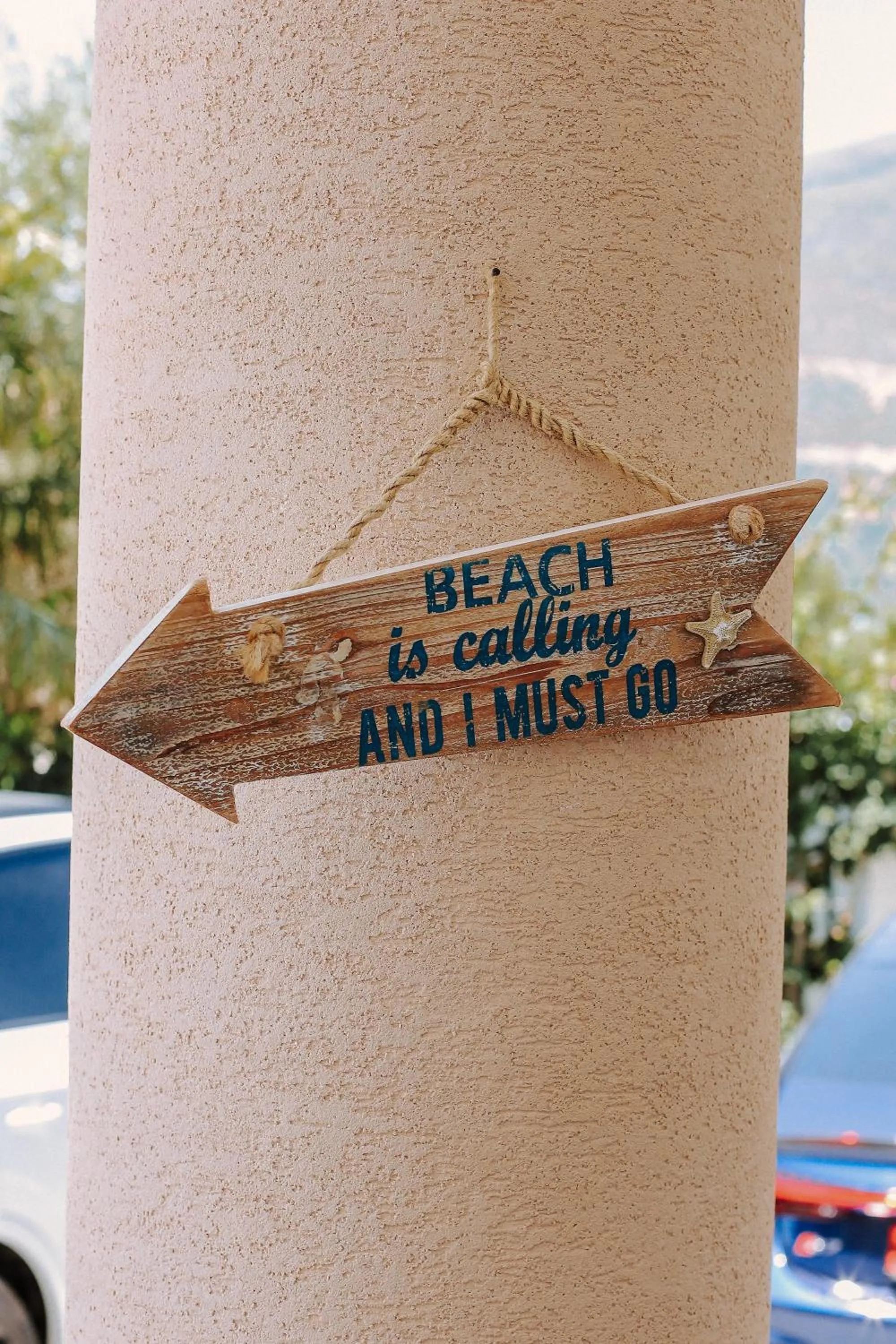 Decorative detail in Sole Luna Hotel