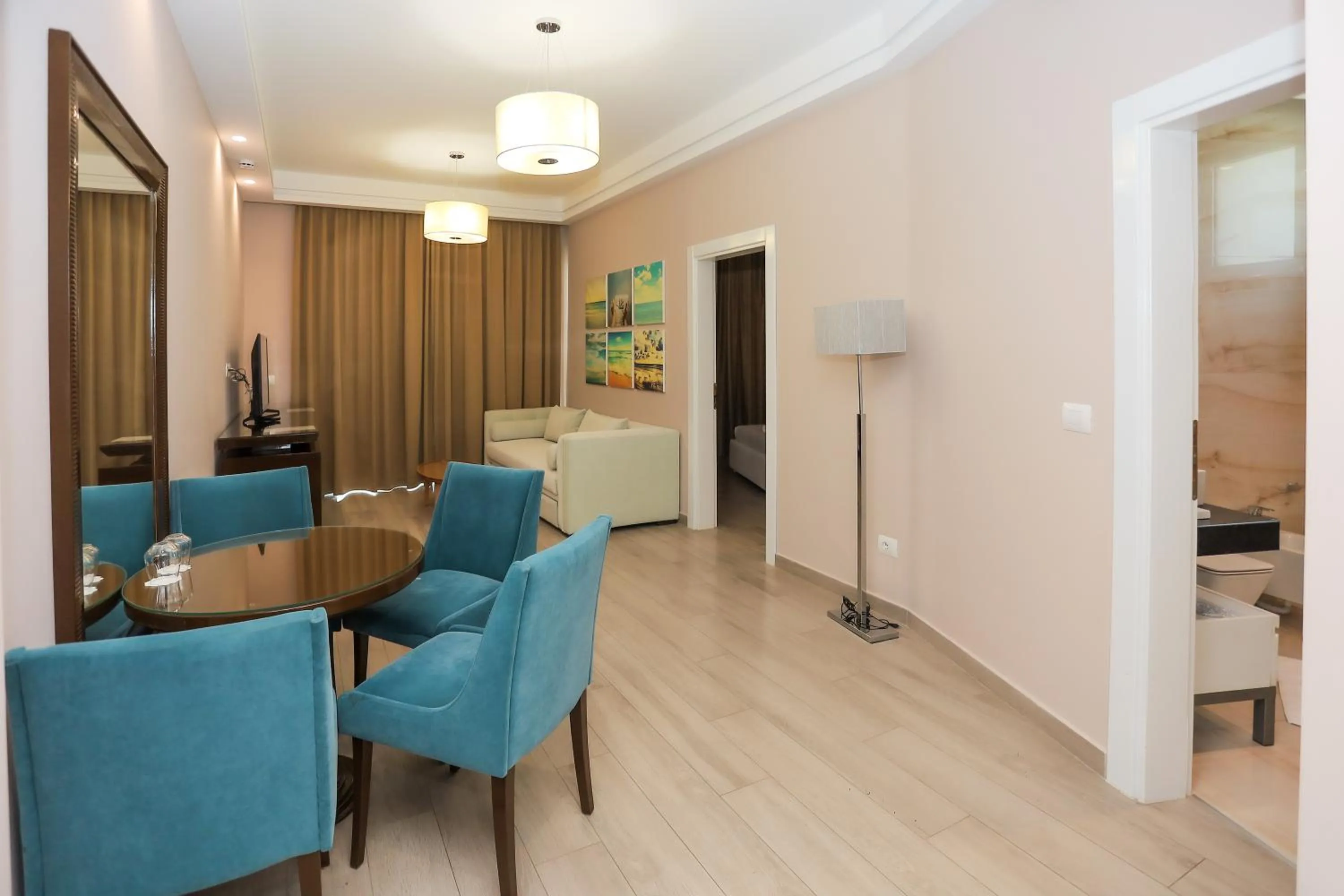 Living room in Sole Luna Hotel