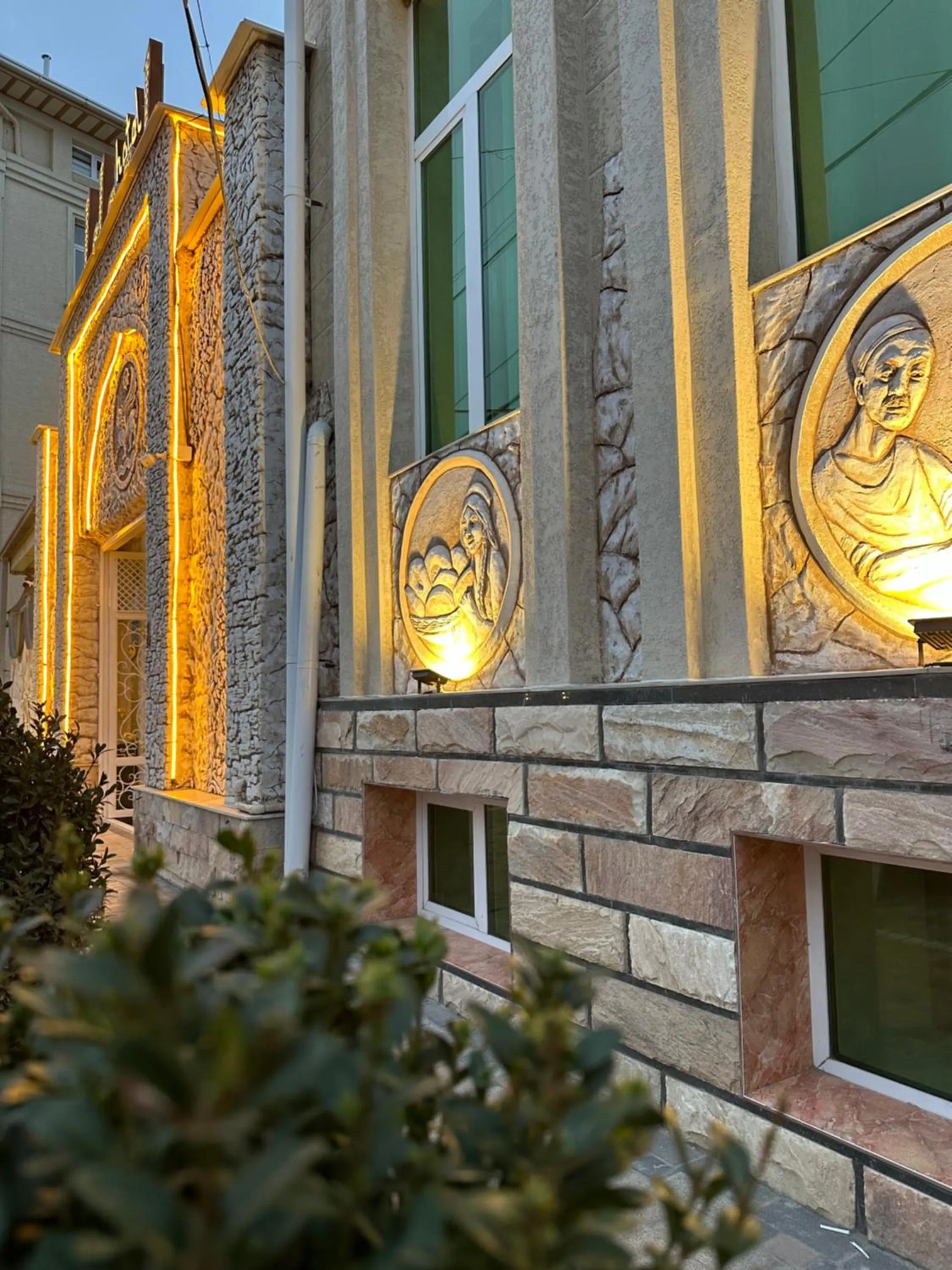 Facade/entrance in Ideal Hotel