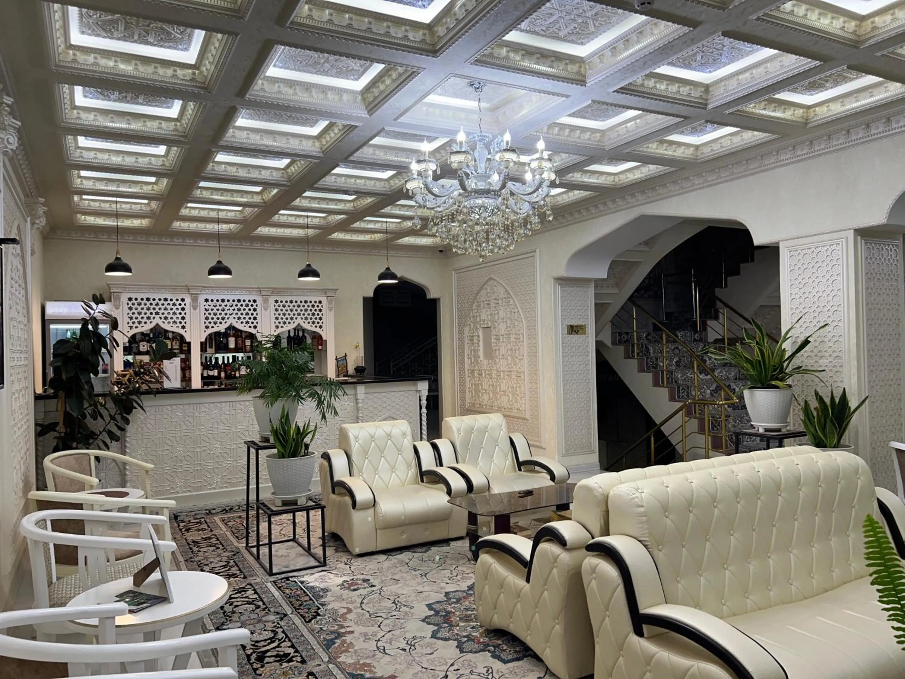 Living room in Ideal Hotel