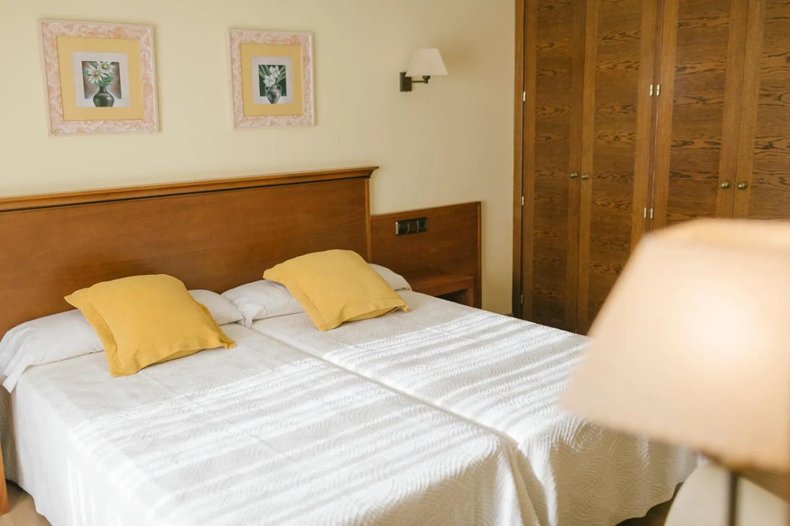 Bed in Hotel O Castro