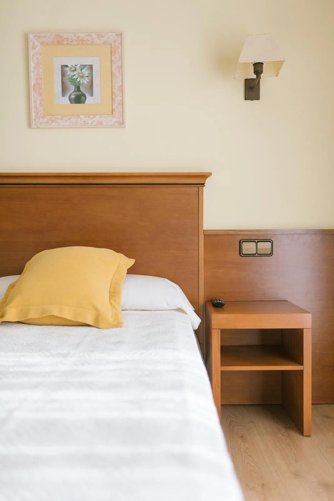 Bed in Hotel O Castro