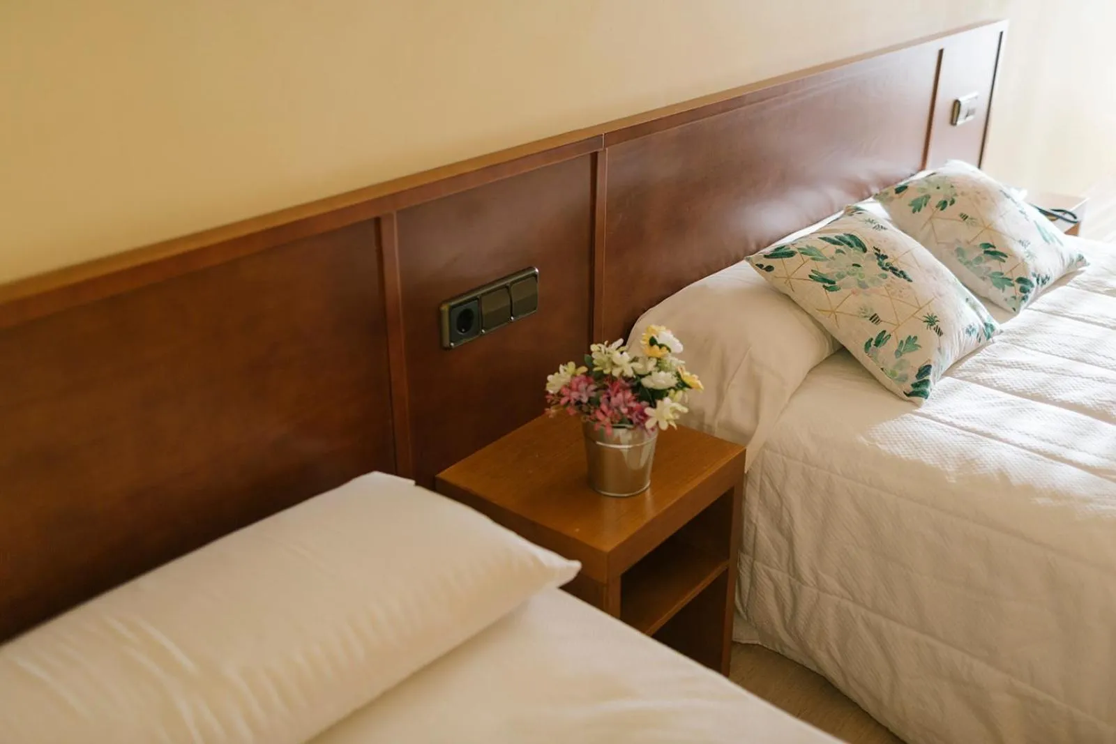 Bed in Hotel O Castro