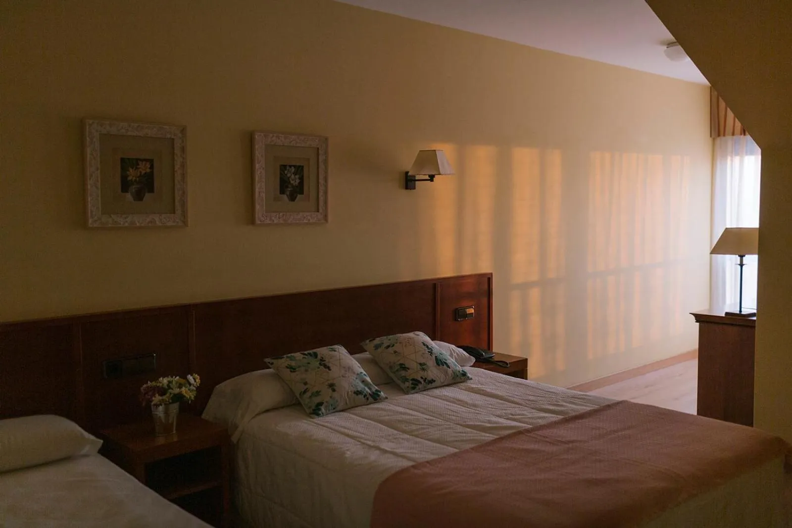 Bed in Hotel O Castro