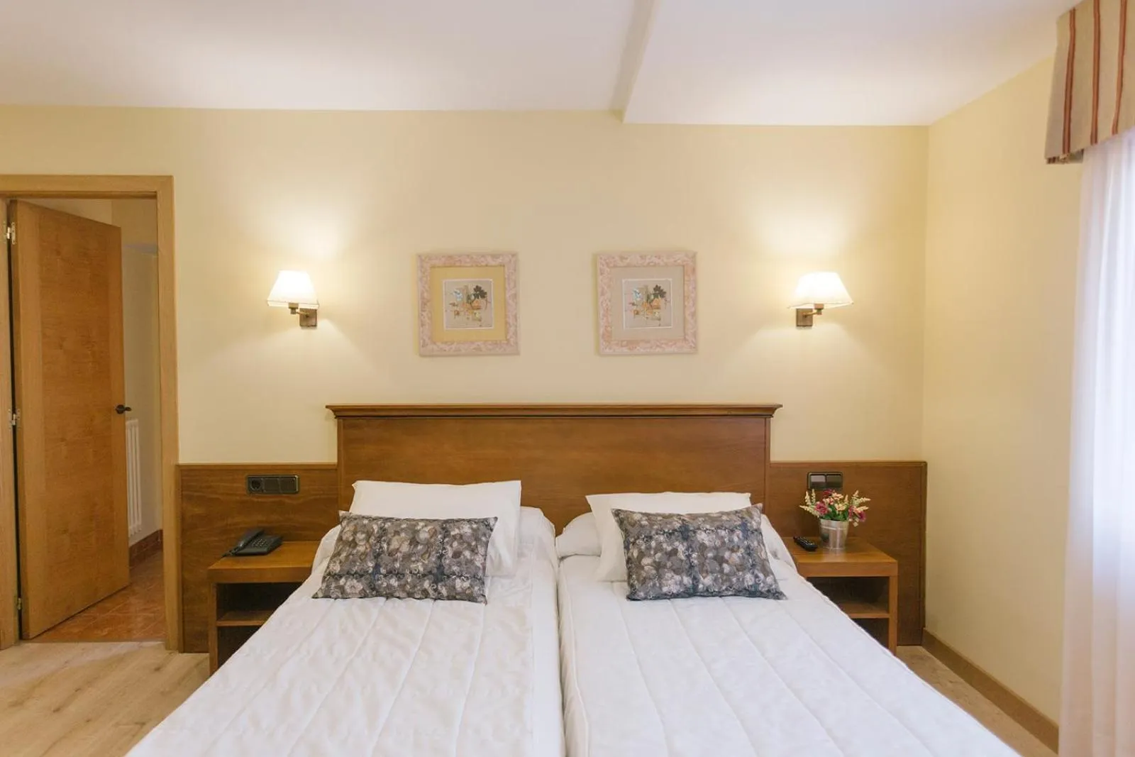 Bed in Hotel O Castro