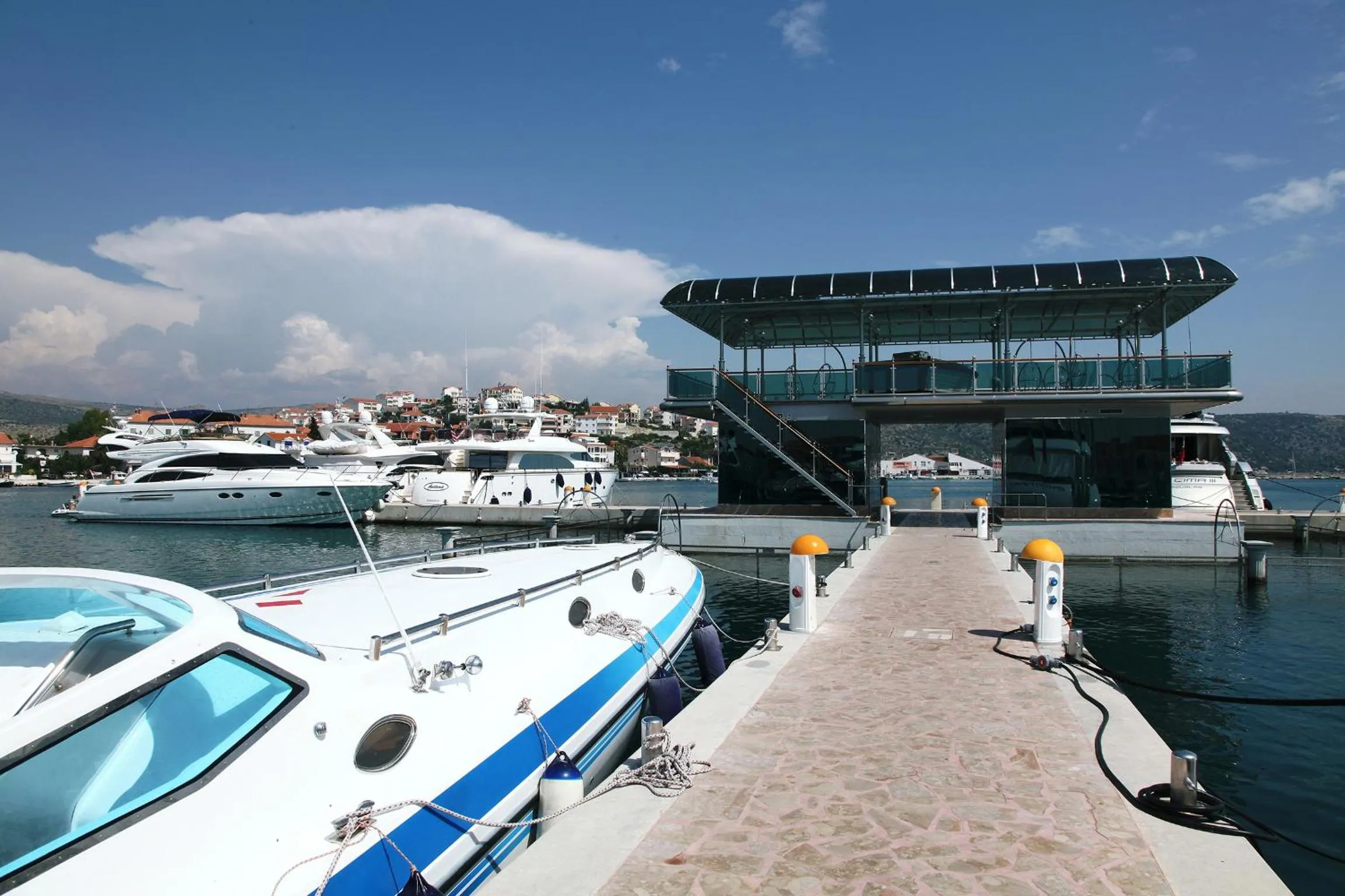 Facade/entrance in Marina Frapa Resort Rogoznica