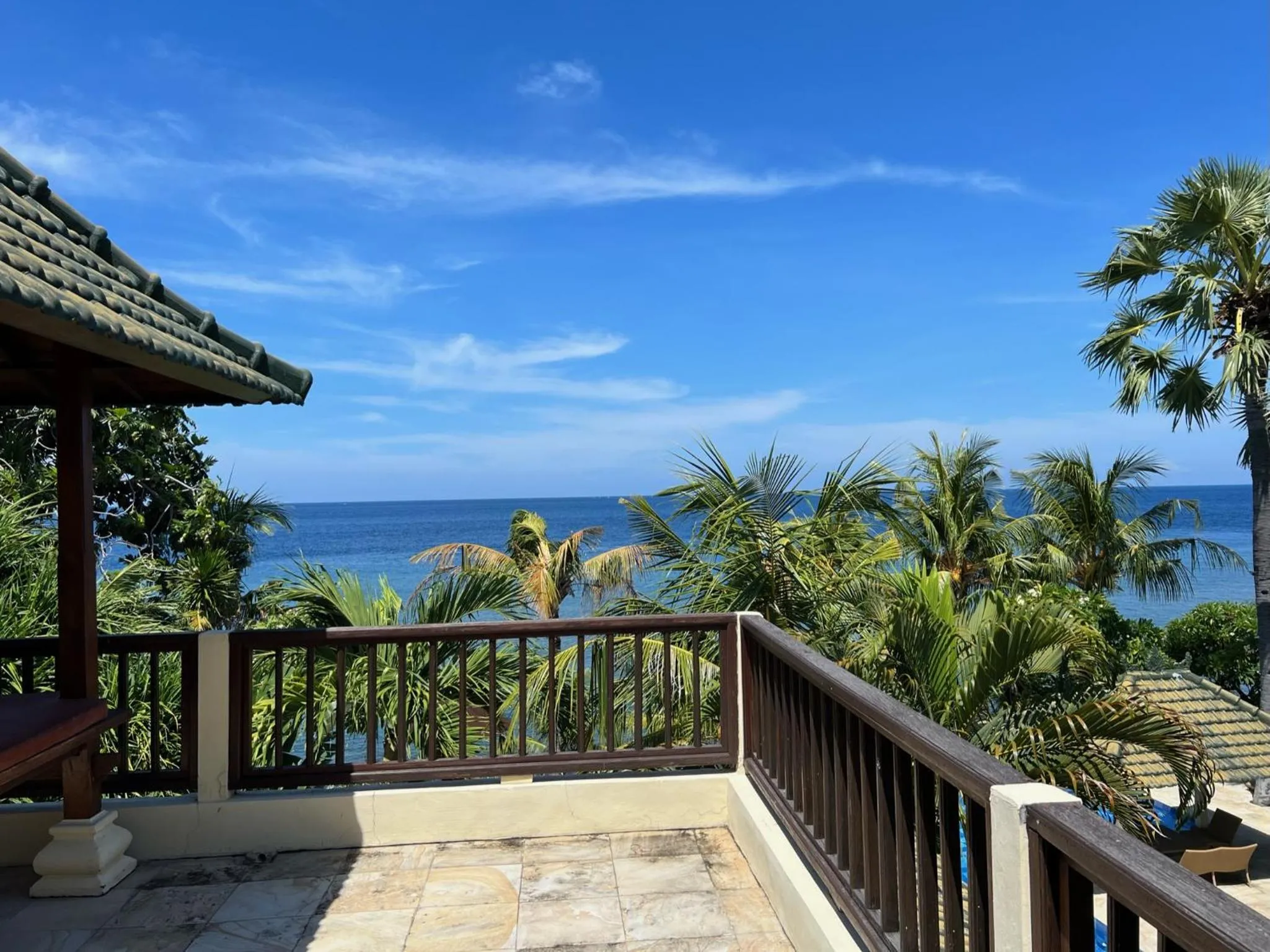 Sea view in Puri Wirata Dive Resort and Spa Amed