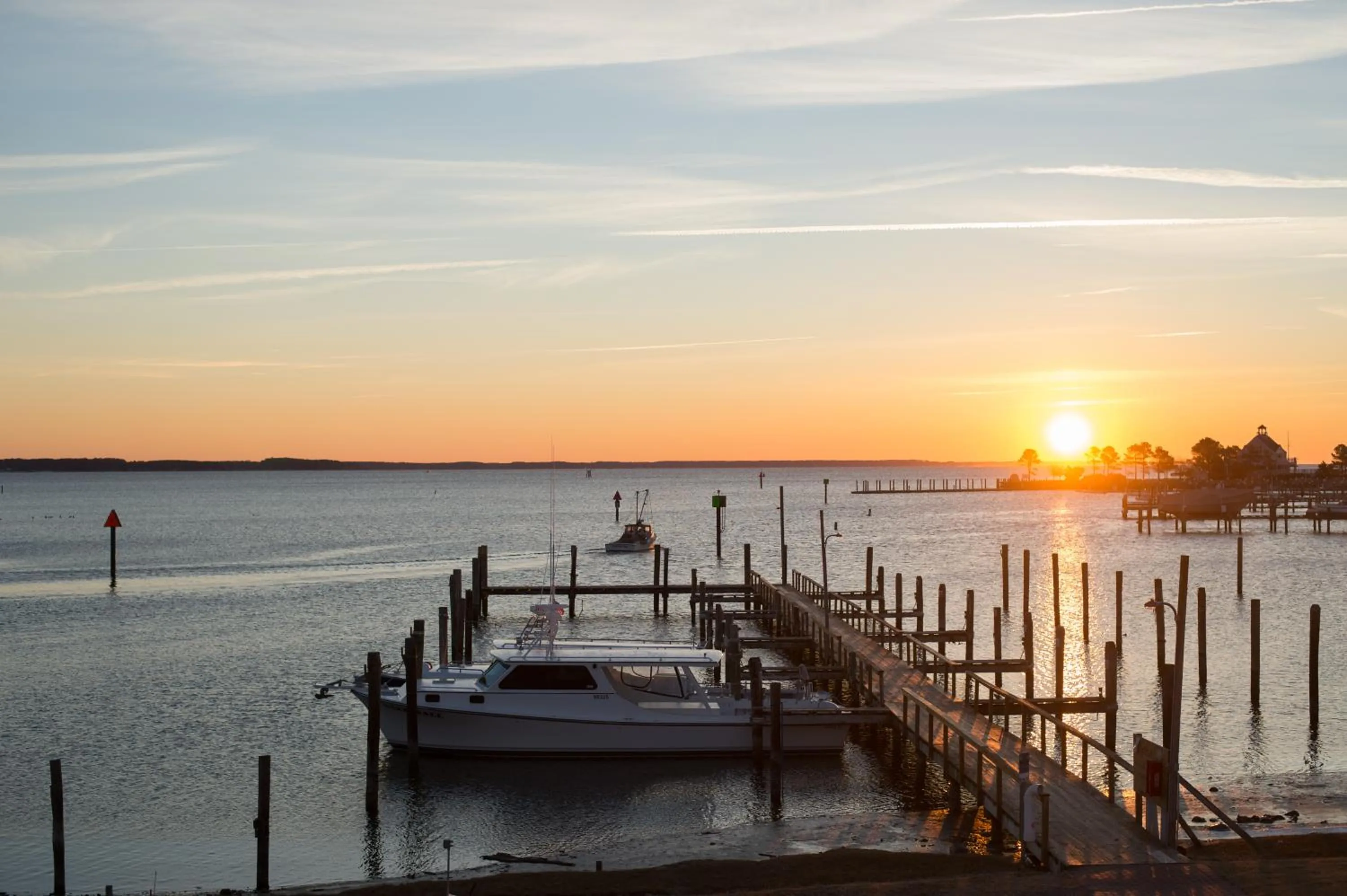 River view in Wylder Hotel - Tilghman Island