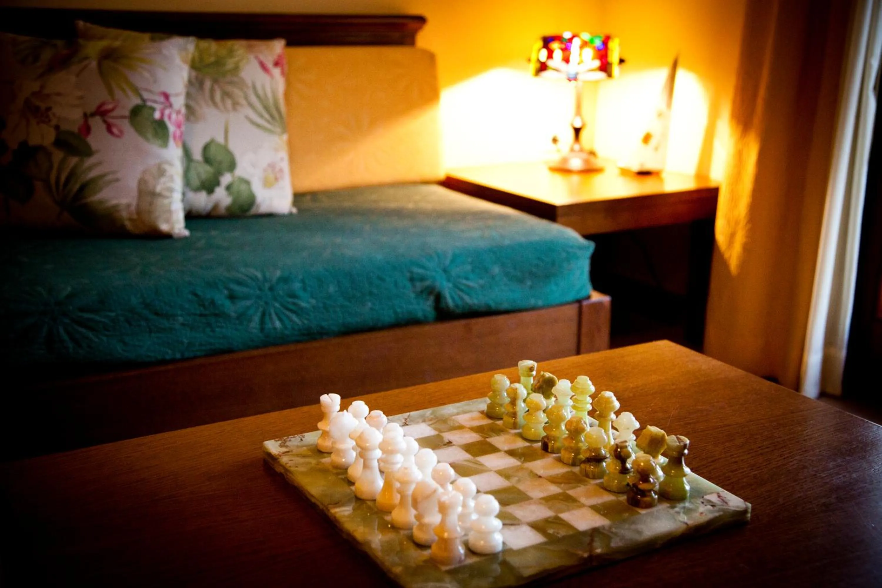 Seating area in Mylos Hotel Apartments