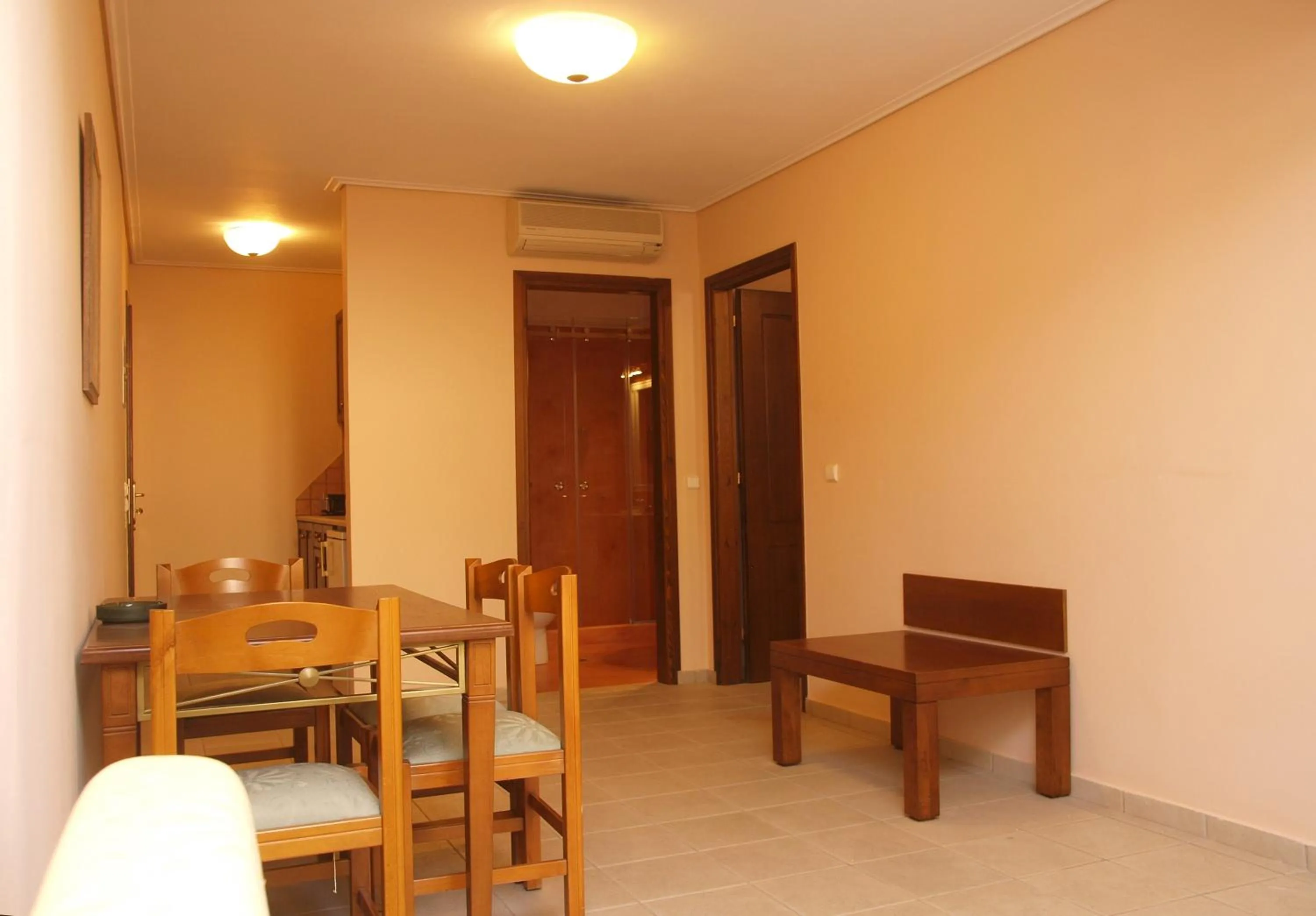 Dining area in Mylos Hotel Apartments