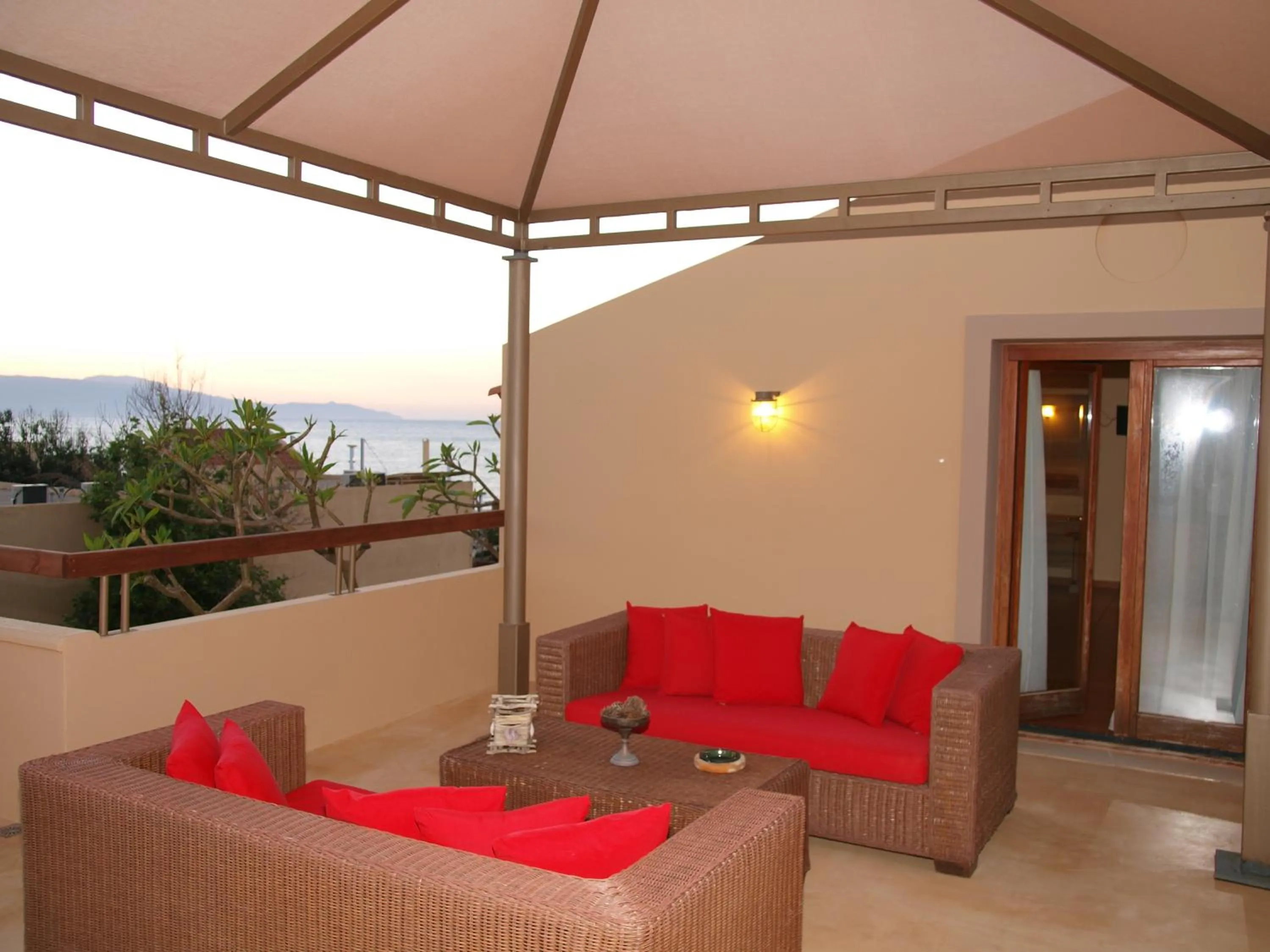 Balcony/Terrace in Mylos Hotel Apartments