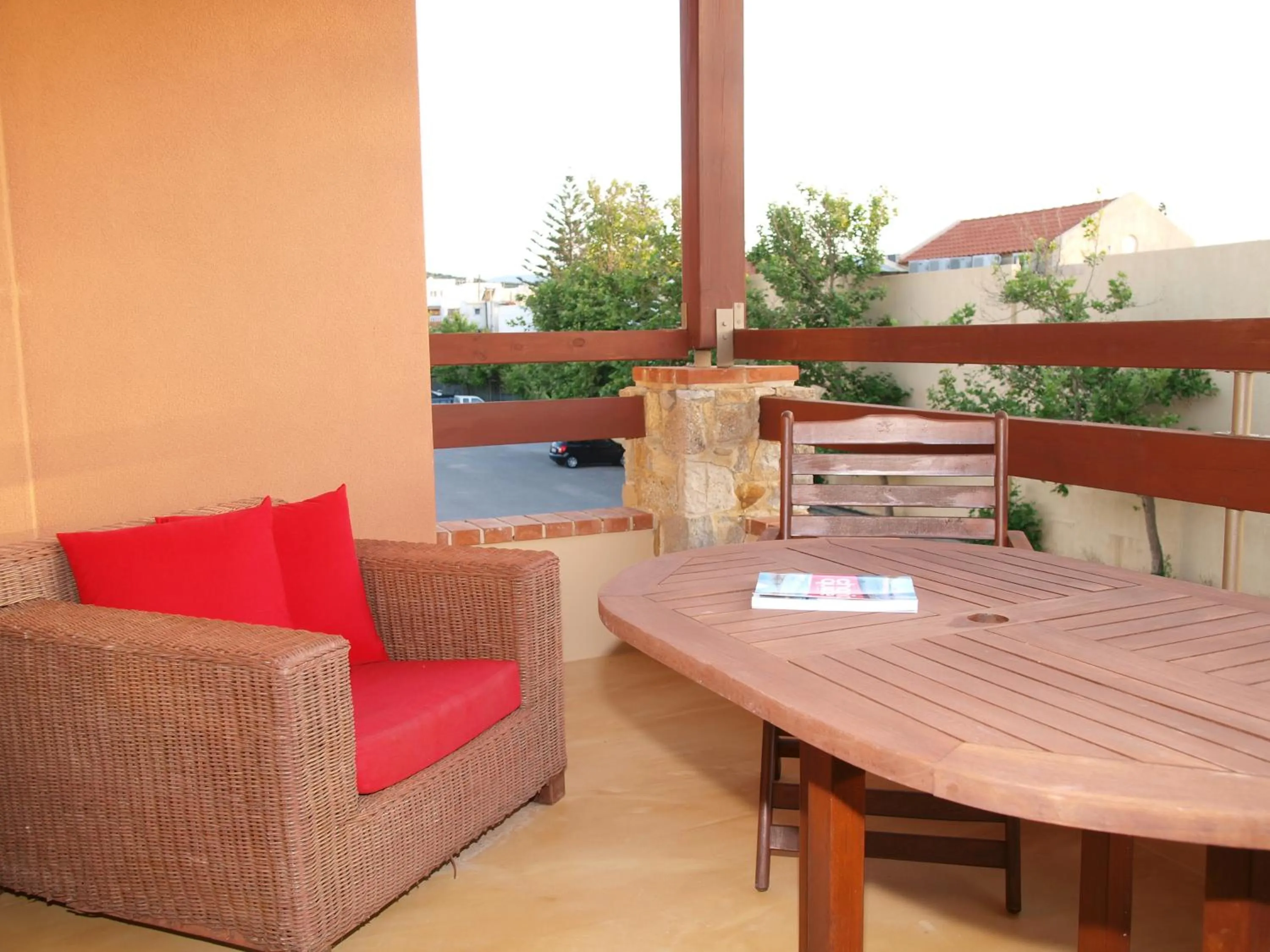 Balcony/Terrace in Mylos Hotel Apartments