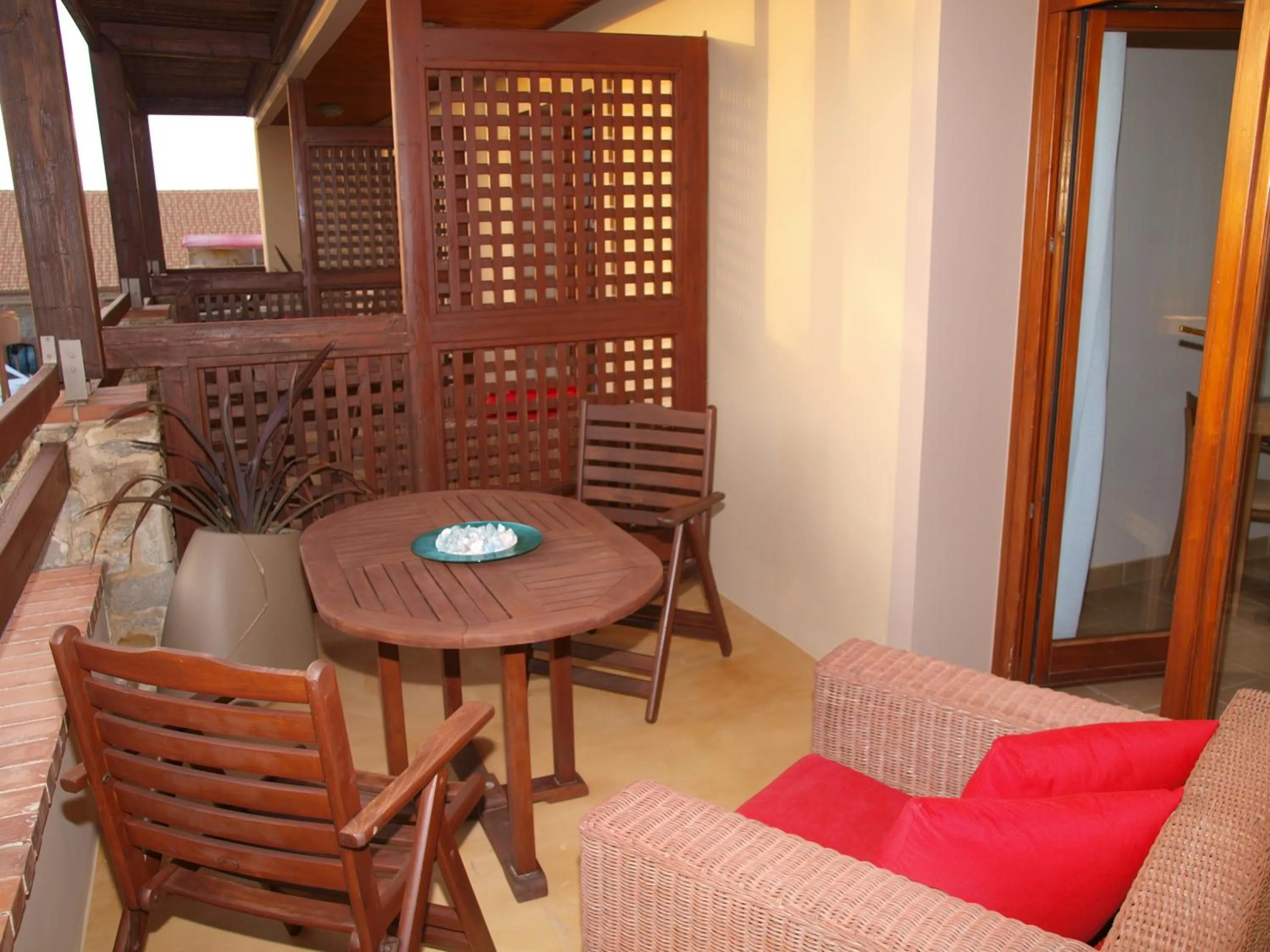 Balcony/Terrace in Mylos Hotel Apartments
