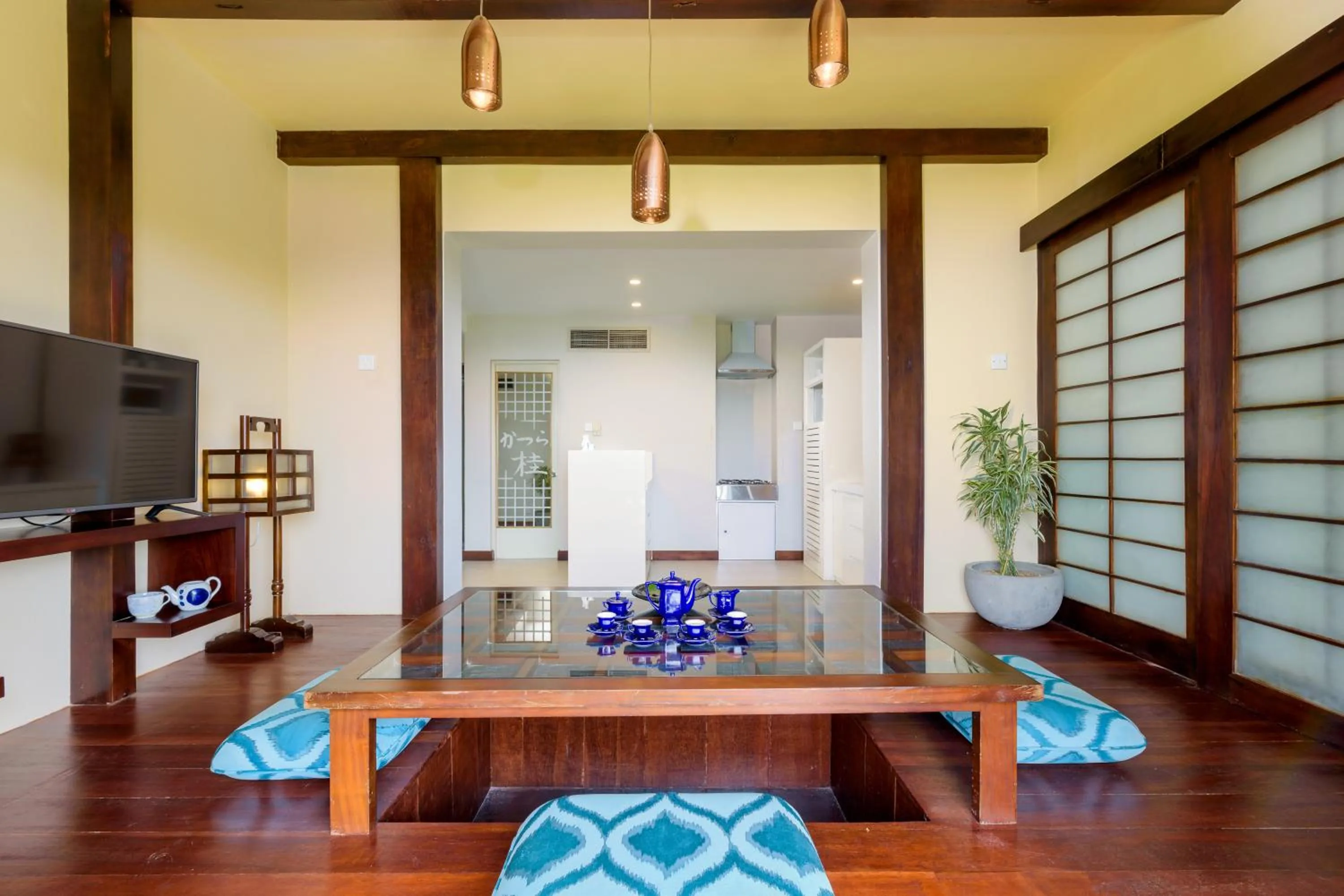 Living room in Hunas Falls