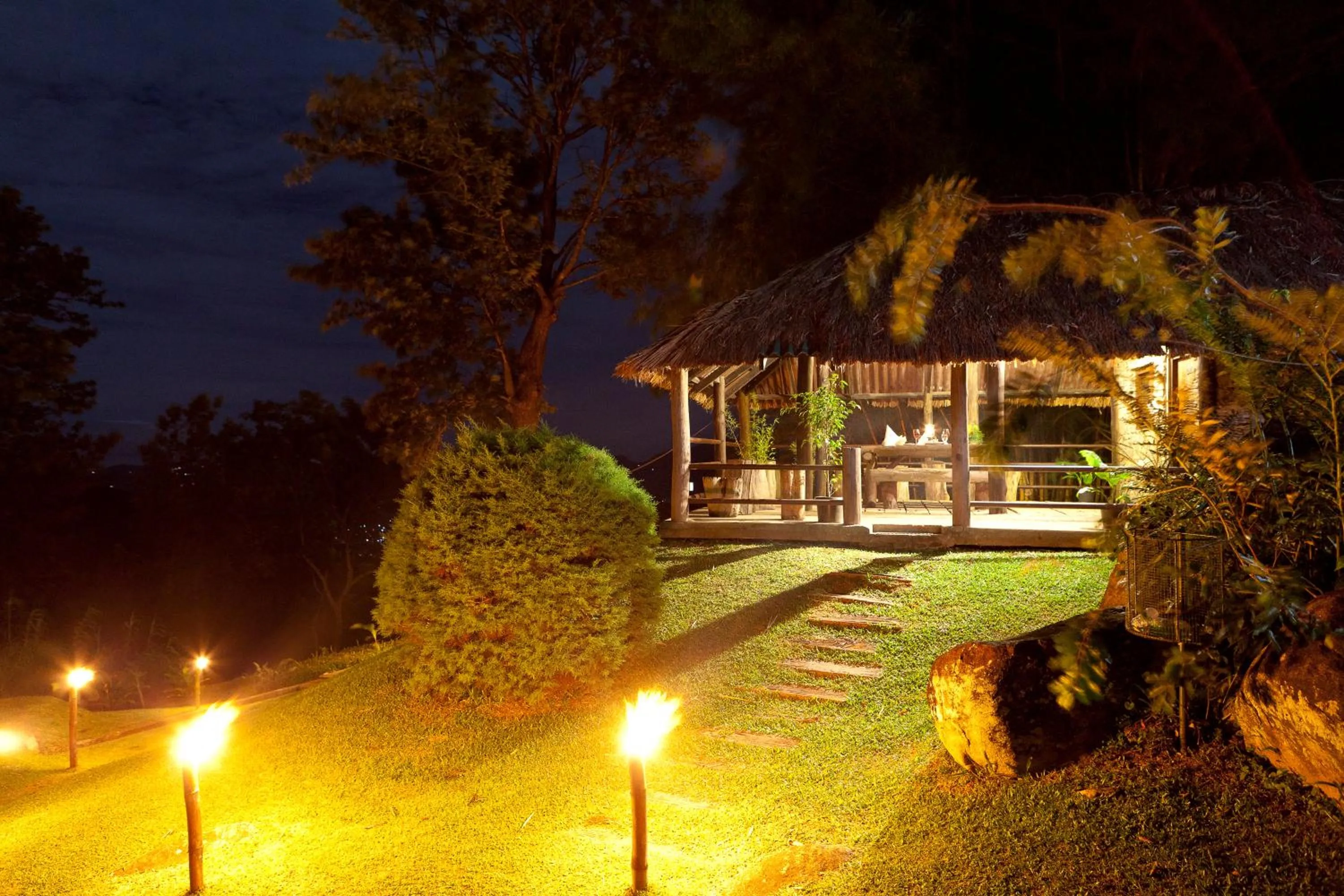 Garden in Hunas Falls