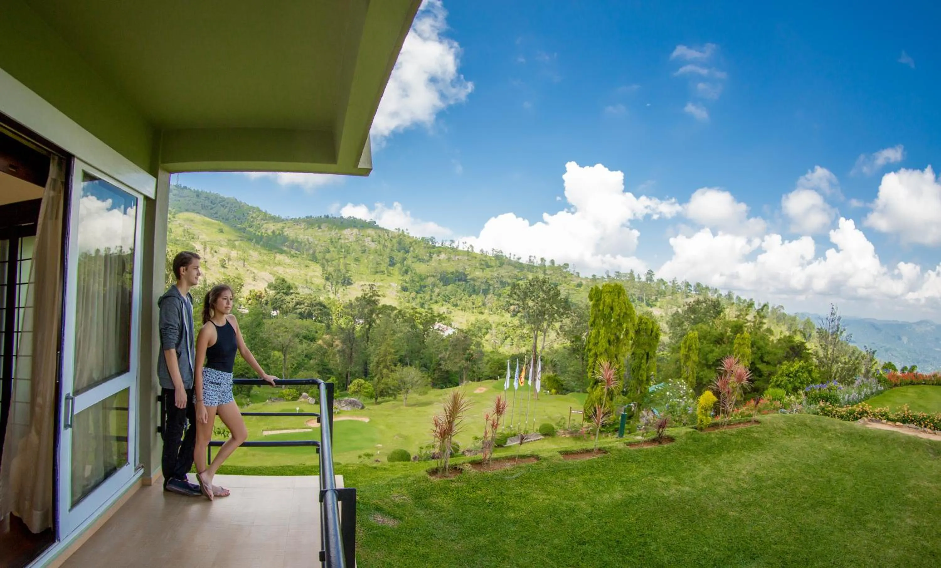 Balcony/Terrace in Hunas Falls