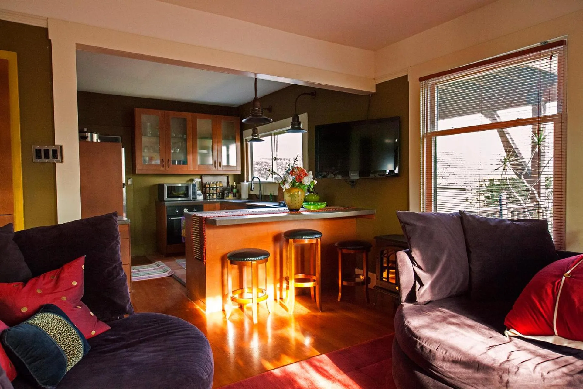 Living room in The 3 Dux