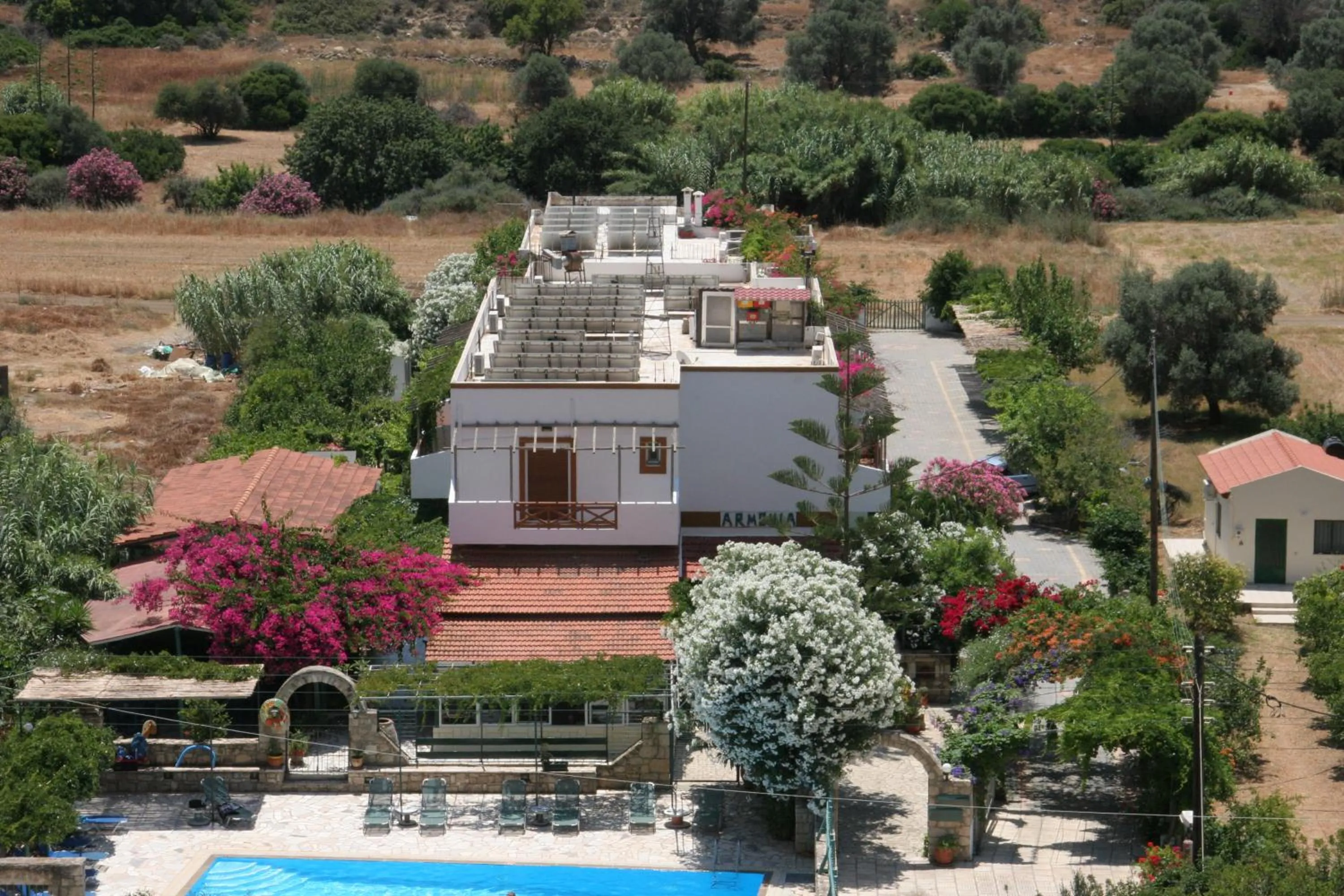 Bird's eye view in Armonia Hotel