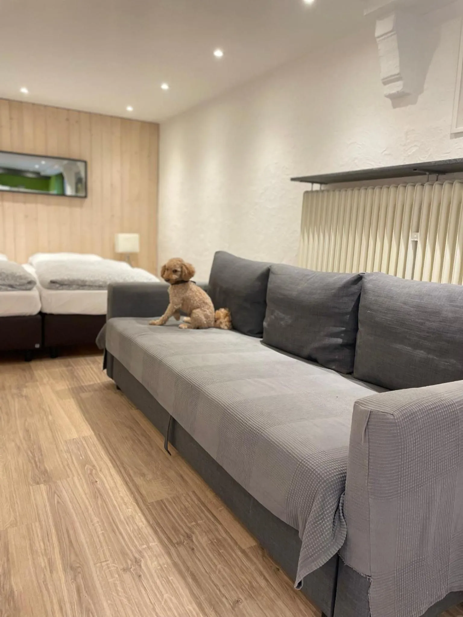 Bed in Apartmenthaus Sonnen