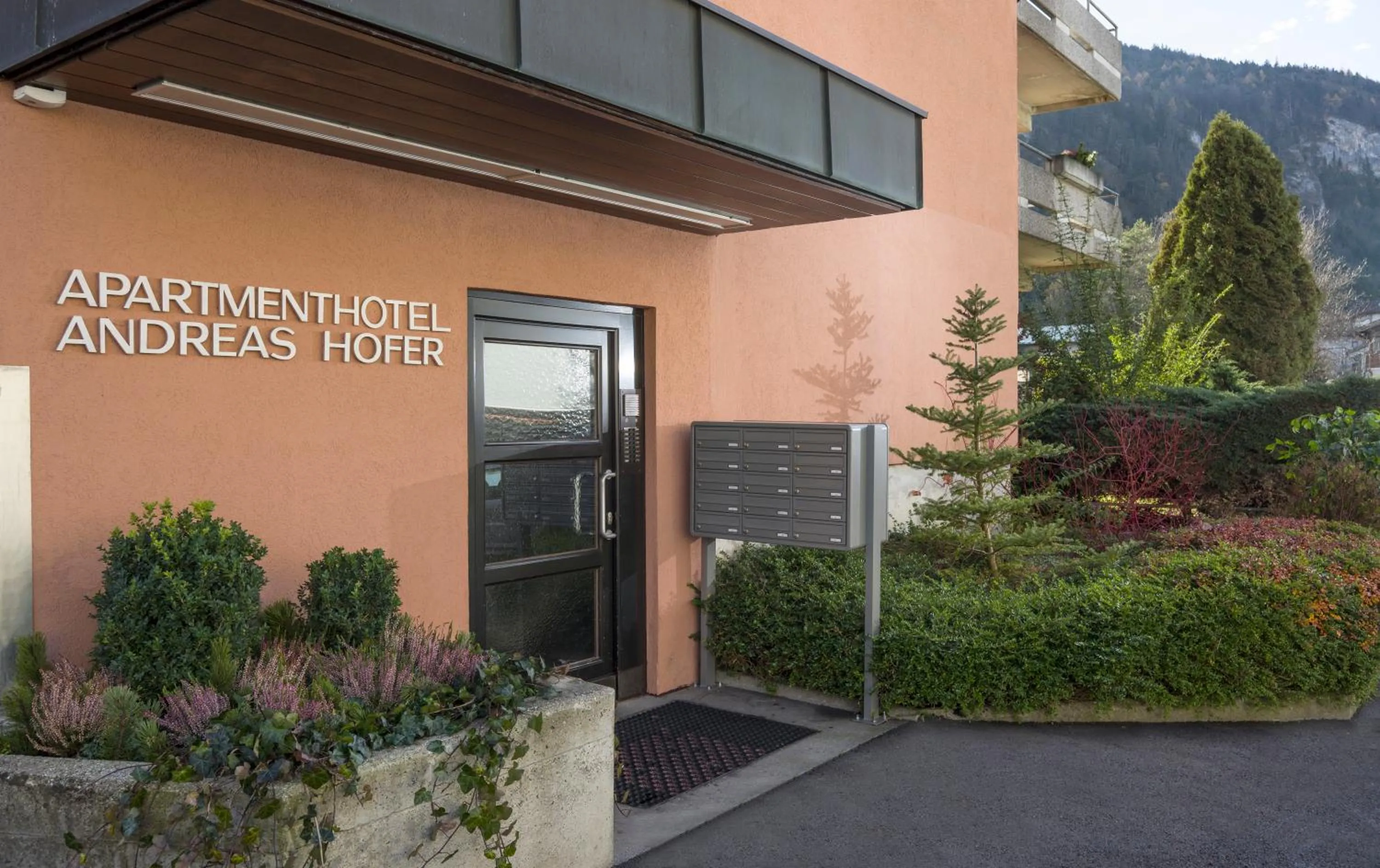 Facade/entrance in Aparthotel Andreas Hofer