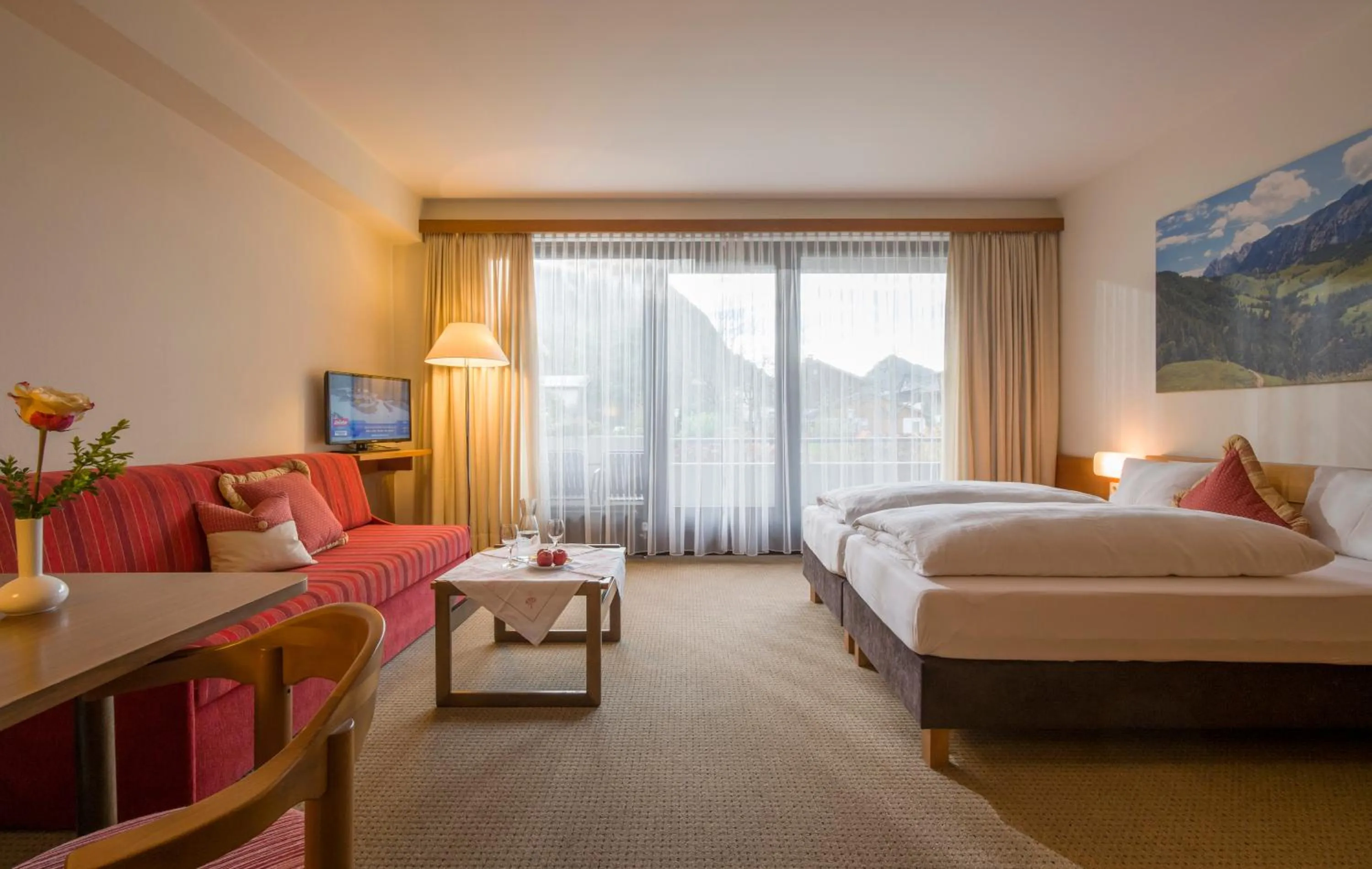 Bedroom, Bed in Aparthotel Andreas Hofer