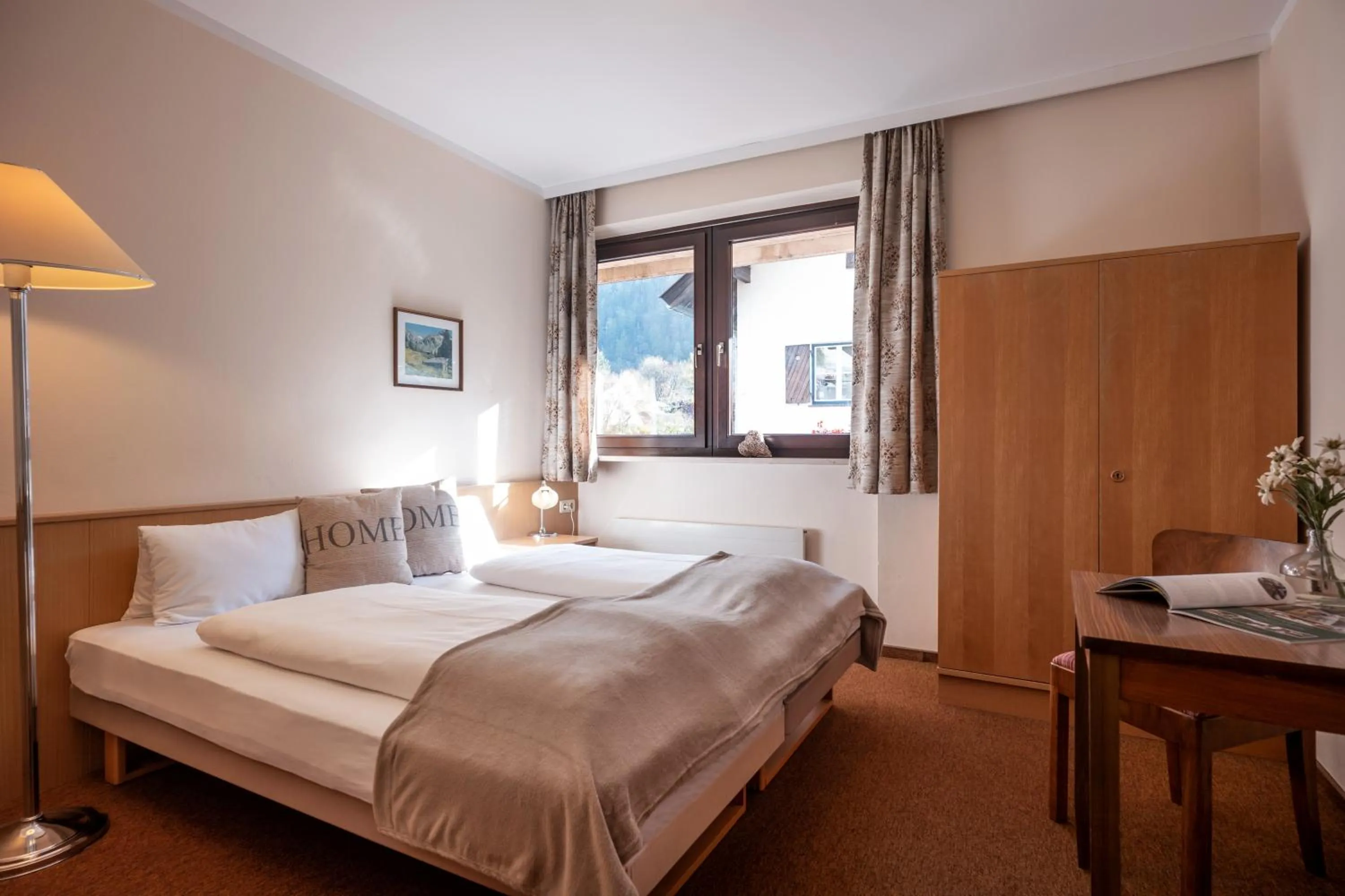 Bed in Aparthotel Andreas Hofer