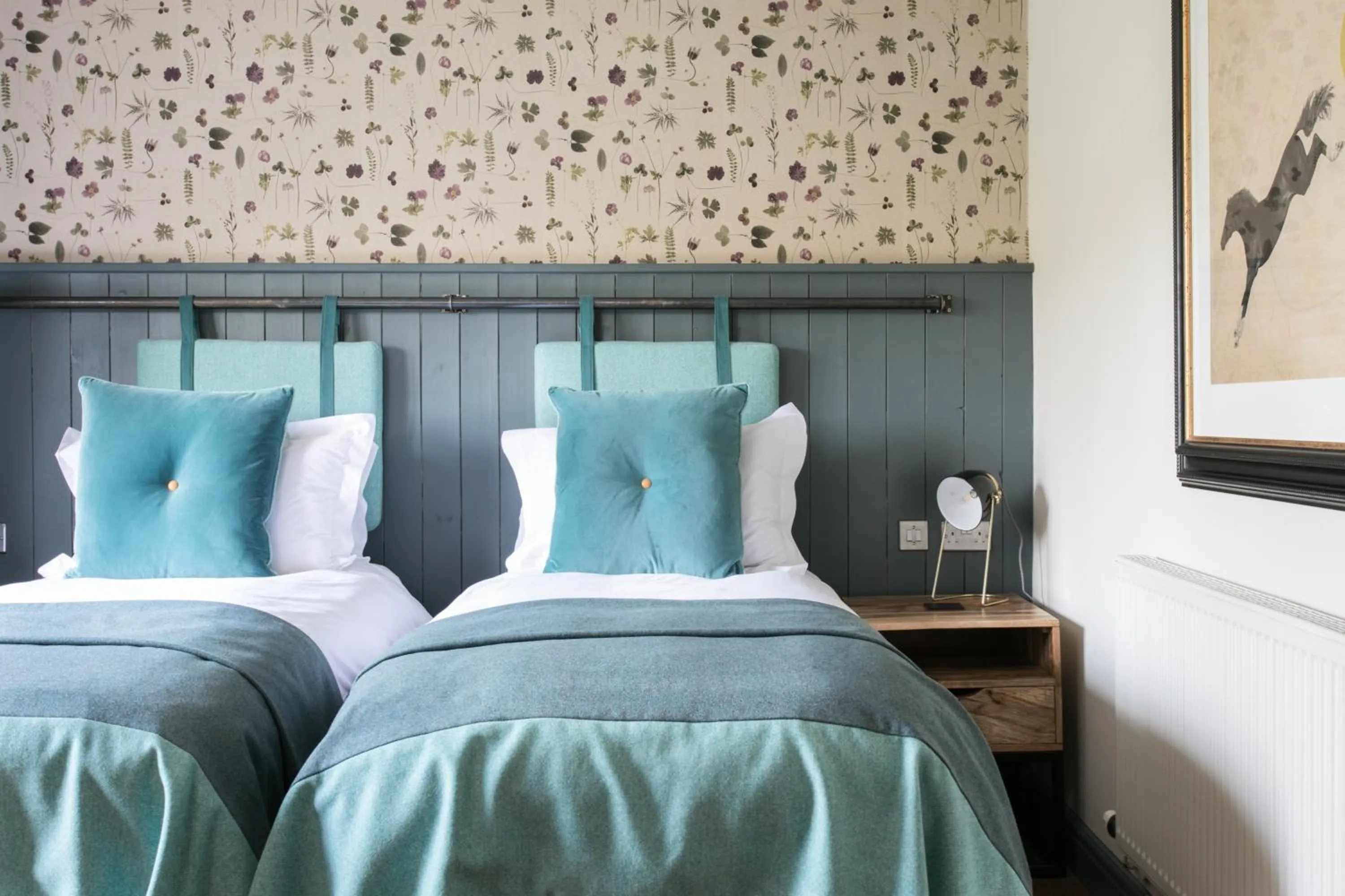 Bed in The Green Dragon Inn