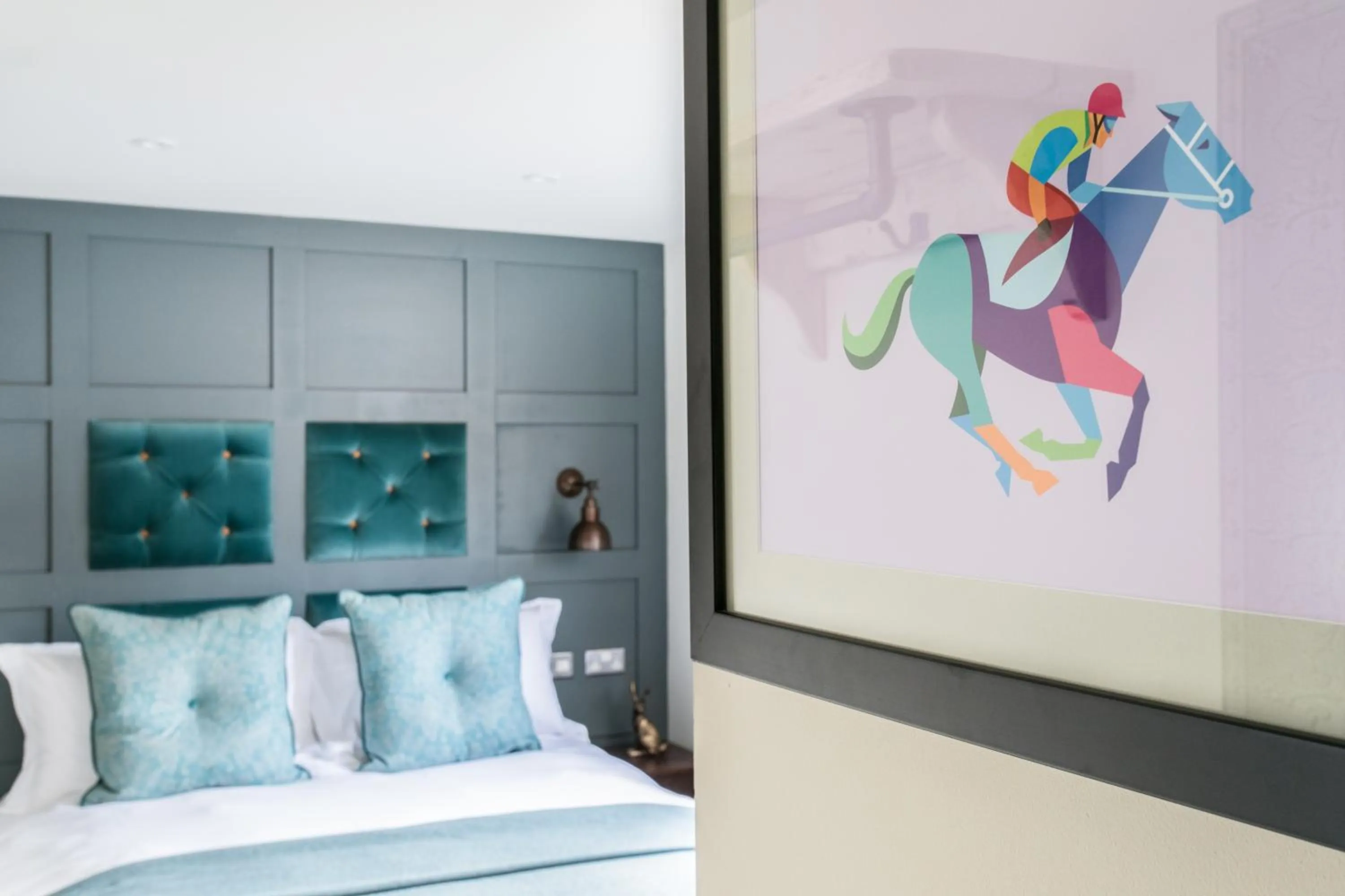 Bed in The Green Dragon Inn