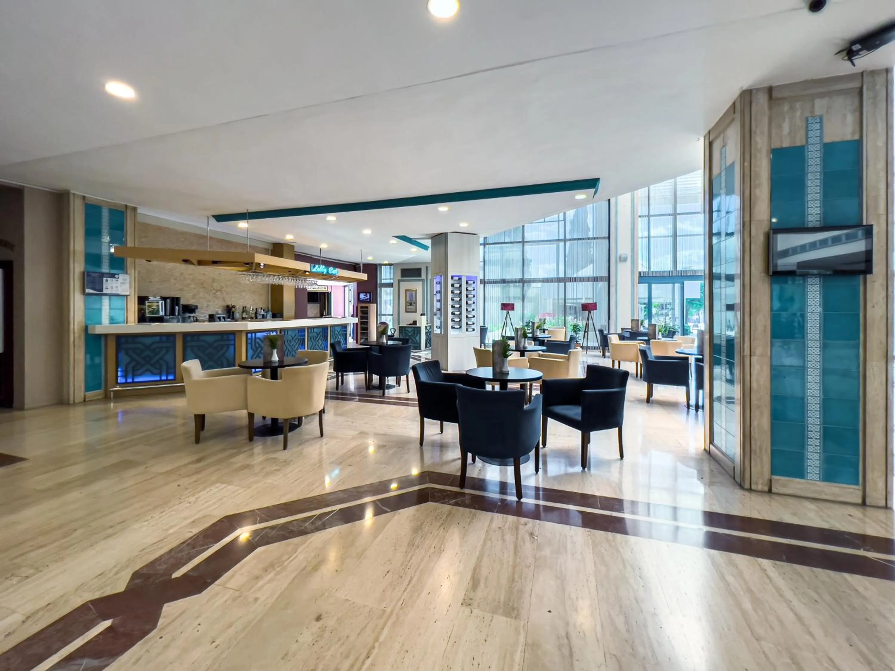 Lobby or reception in Spa Hotel Colossae Thermal