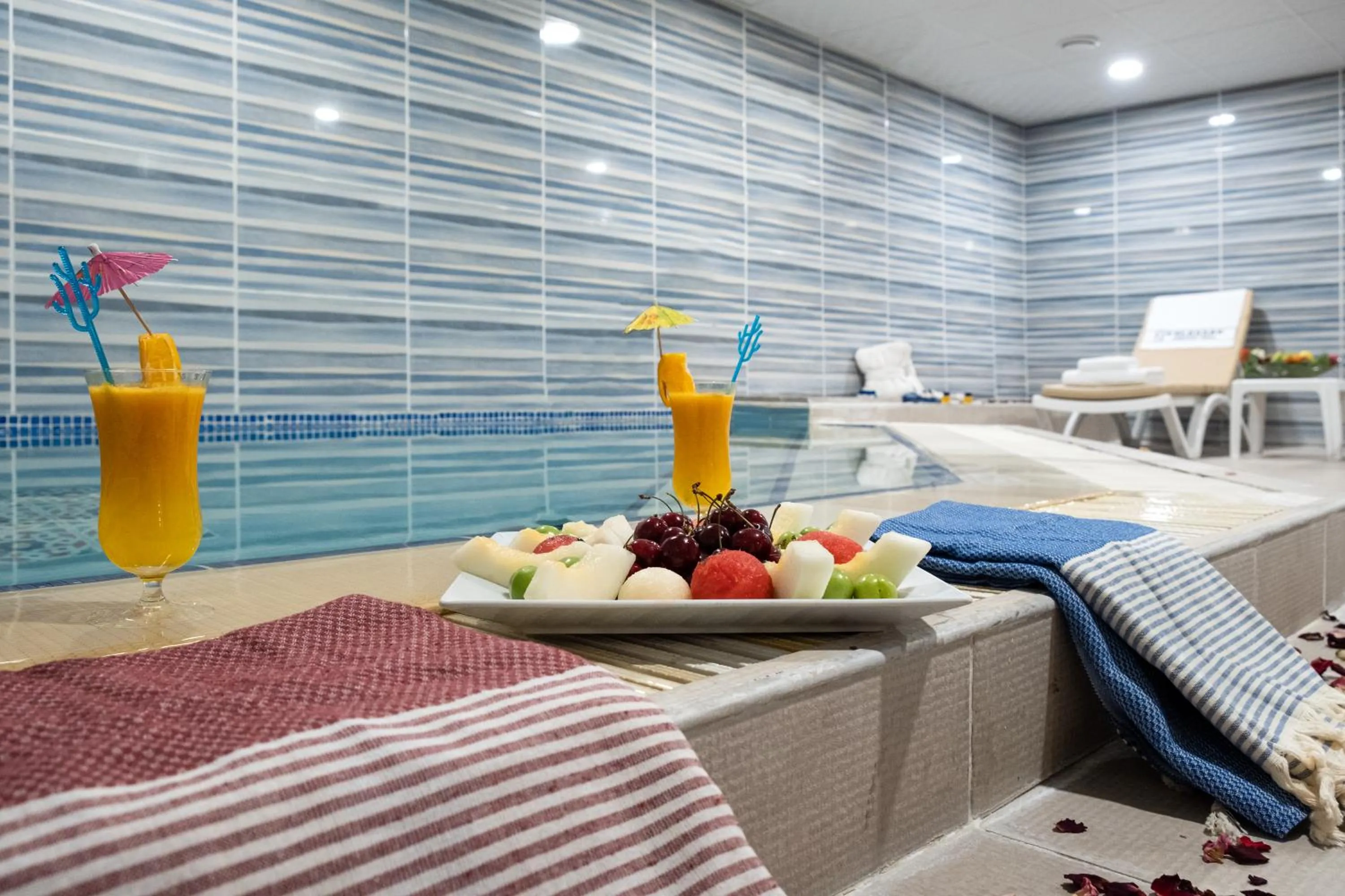 Swimming pool in Spa Hotel Colossae Thermal