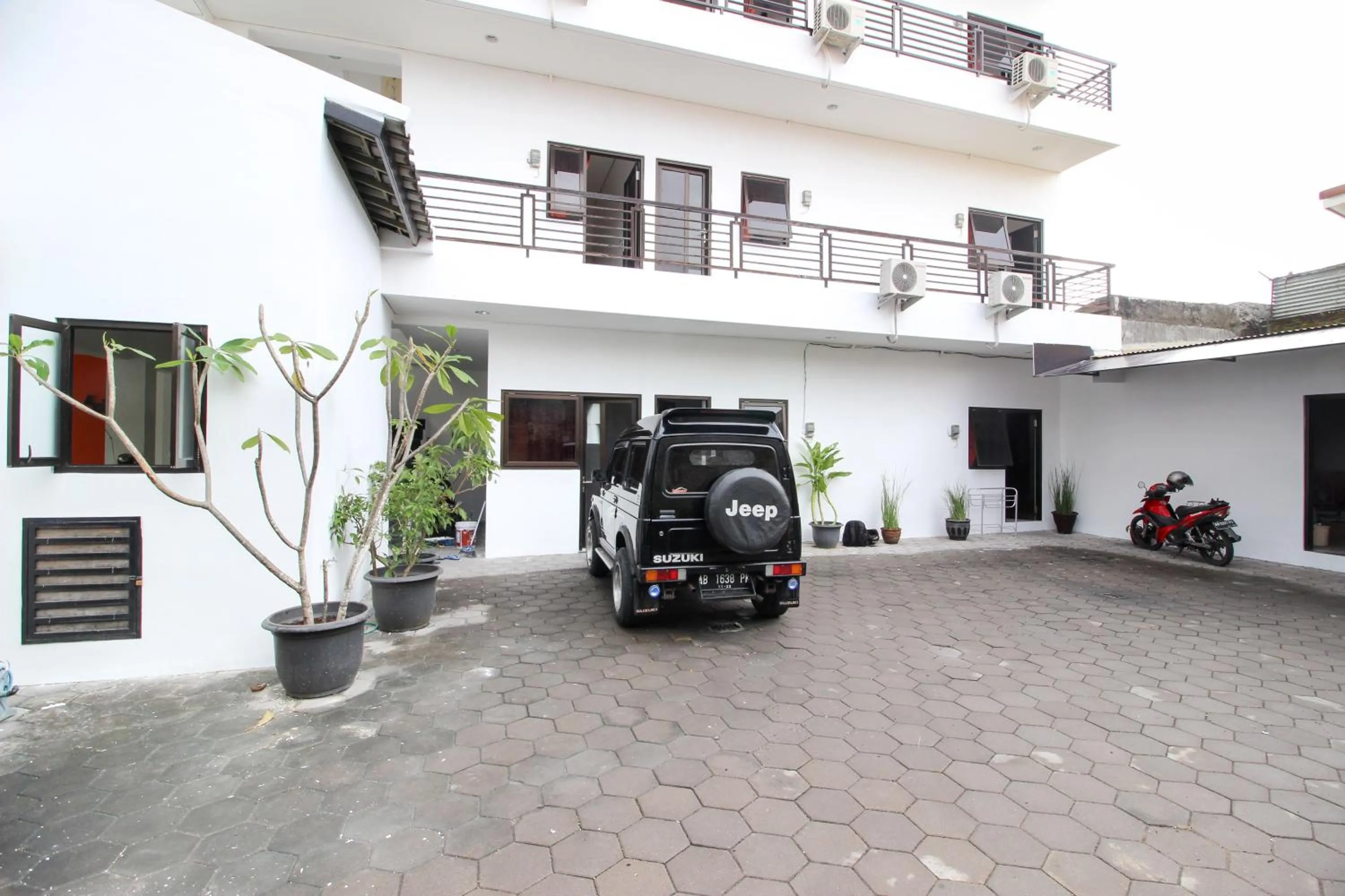 Facade/entrance in RedDoorz Plus @ Affandi Gejayan