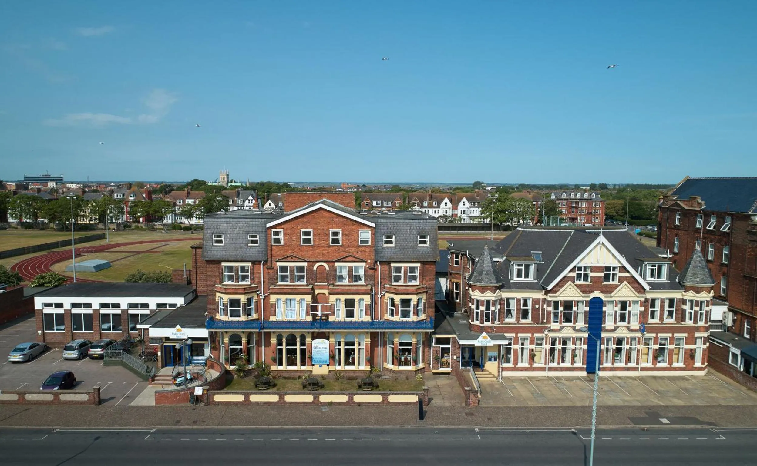 Property building in Palm Court Hotel
