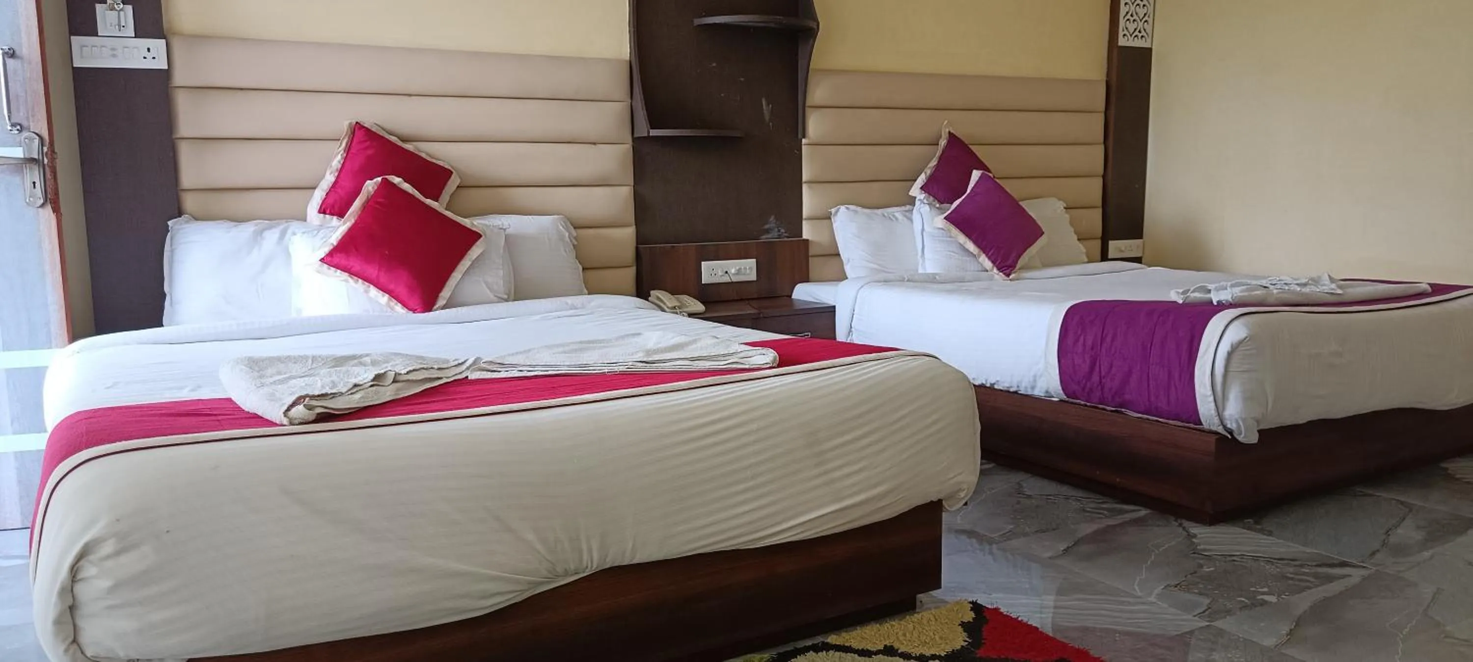 Bed in Joye Grand Hotel