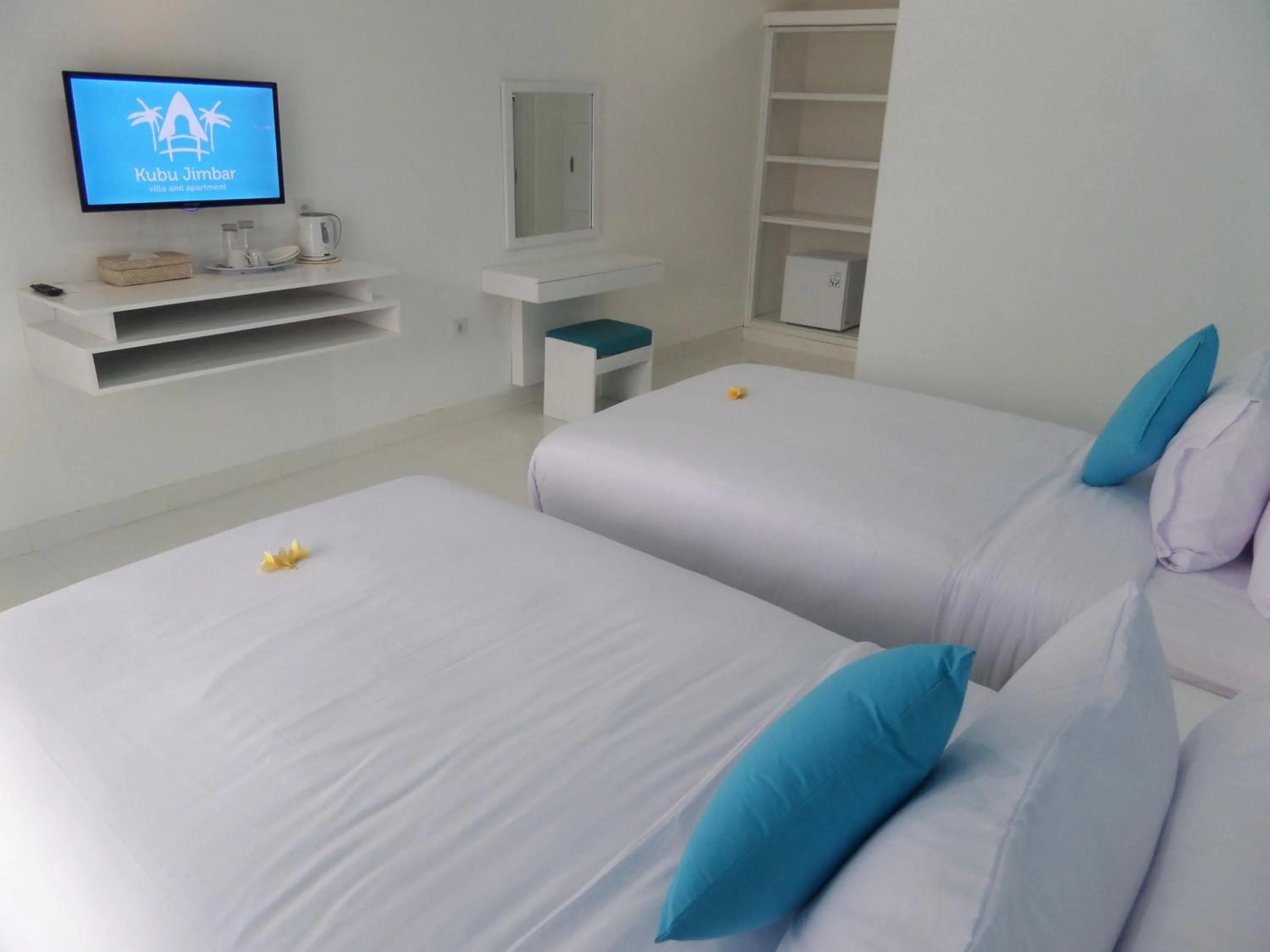 Decorative detail, Bed in Kubu Jimbar