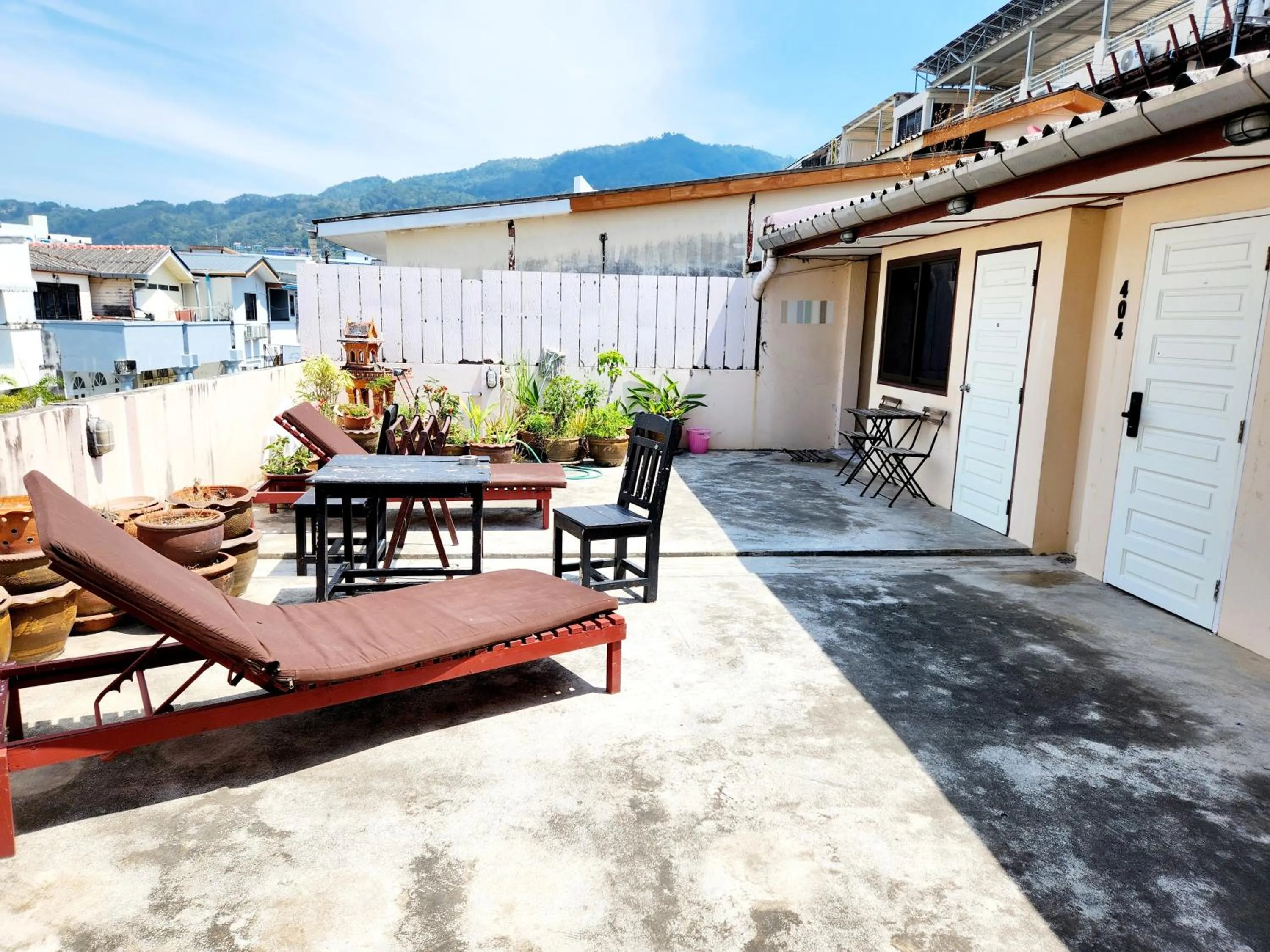 Balcony/Terrace in The Green Mansion Hotel - Patong Beach